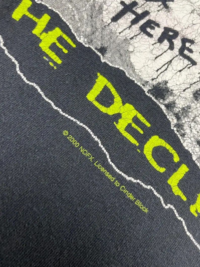 Band Tees × Vintage NOFX The Decline Vintage Bandshirt Tour T-shirt 2000 y2k Size US M / EU 48-50 / 2 - 3 Thumbnail