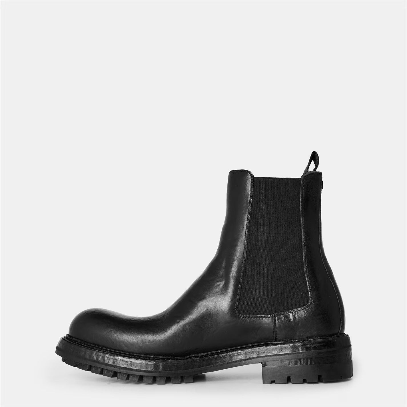 Dries Van Noten o1g2r1mq0426 Elastic Side Panel Chelsea Boots in Black Size US 9 / EU 42 - 2 Thumbnail