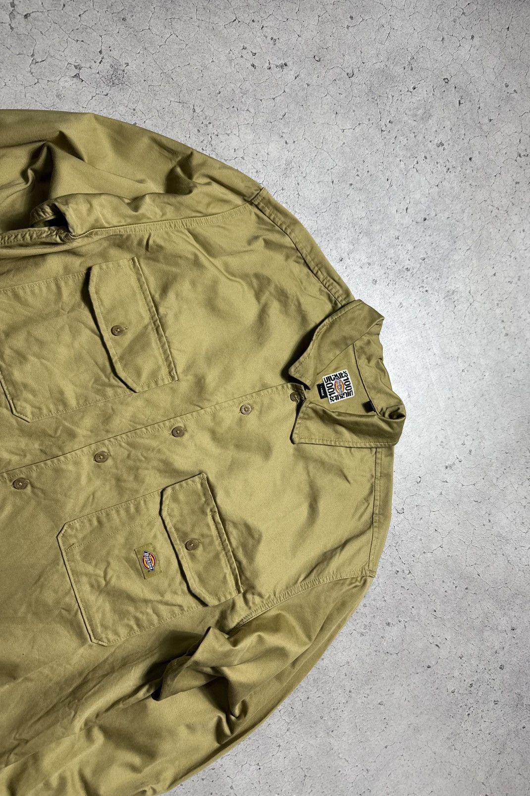Dickies Dickies Vintage Button Up Shirt Workwear Size L Size US L / EU 52-54 / 3 - 5 Thumbnail