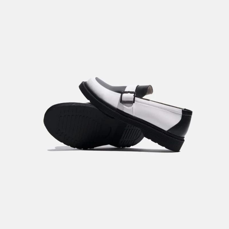 Designer Mens Chubbs Loafer Black White Size US 10 / EU 43 - 3 Thumbnail