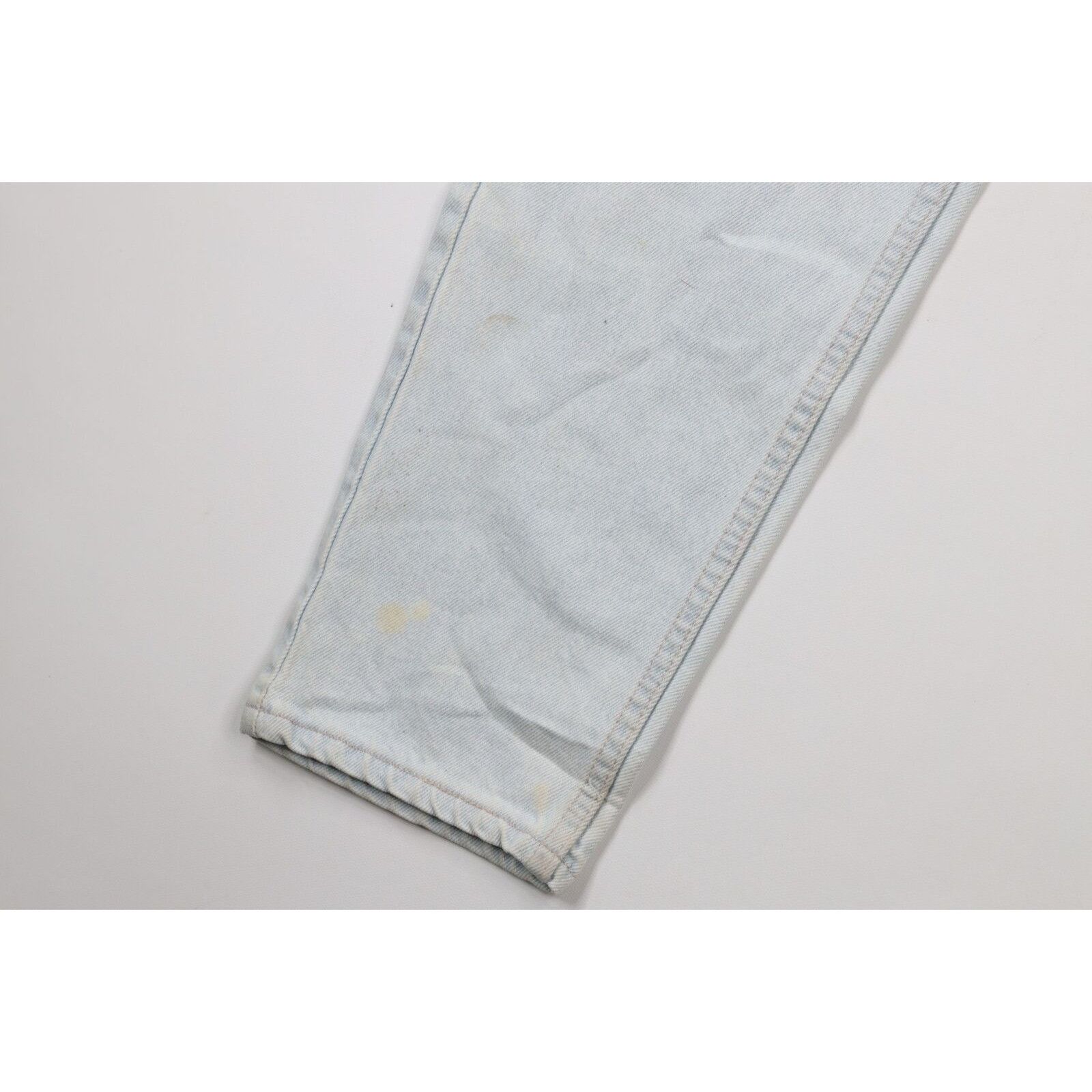 Levi's × Vintage Vintage 90s Levis 550 Orange Tab Distressed Relaxed Jeans Size US 30 / EU 46 - 6 Thumbnail