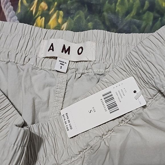 Anthropologie AMO Anthropologie Beige Cream Pants Size Small NWT Size 28" / US 6 / IT 42 - 2 Thumbnail