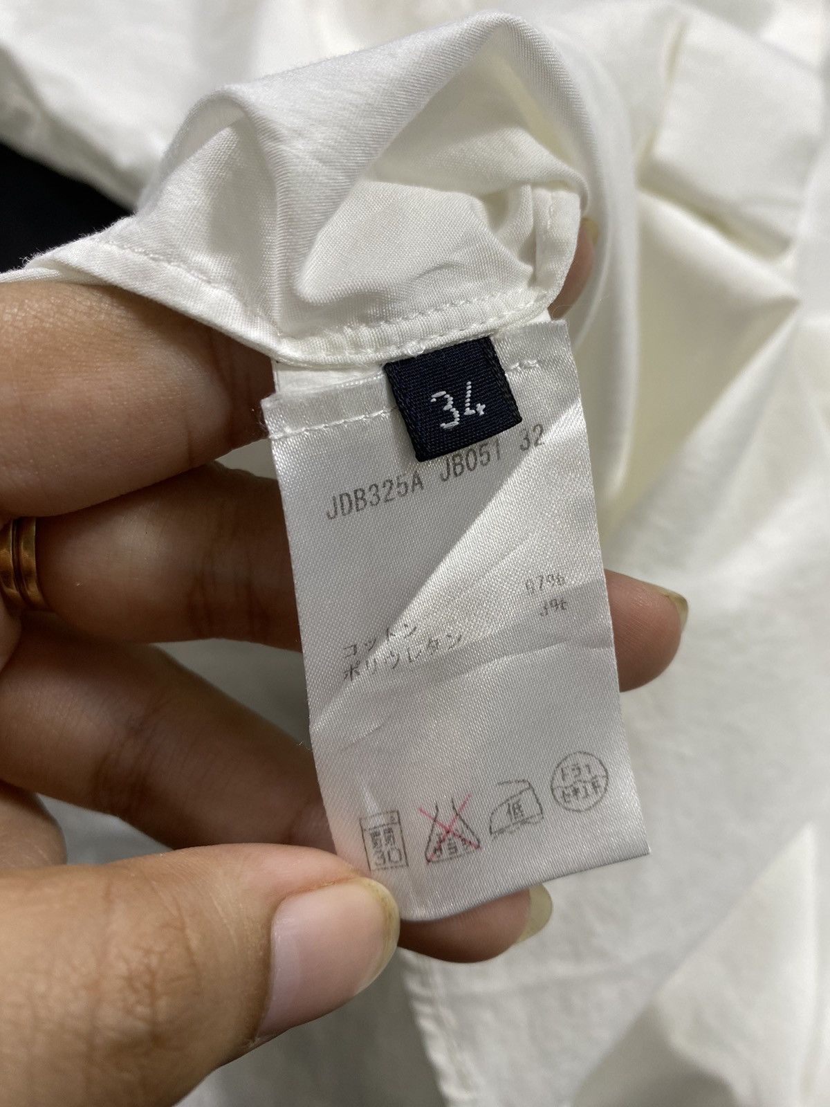 Jil Sander Jil Sander White Button Up Shirt Size US S / EU 44-46 / 1 - 6 Thumbnail