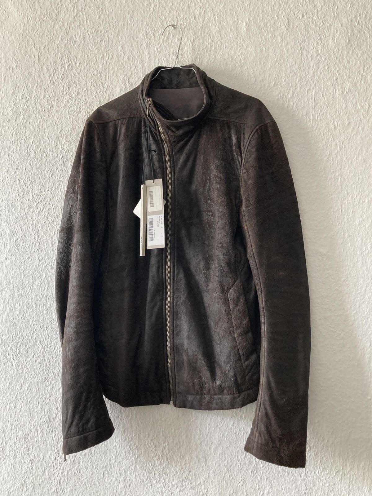 Rick Owens RO Archive B.B. FW/2009 'Crust' Mollino Leather Jacket