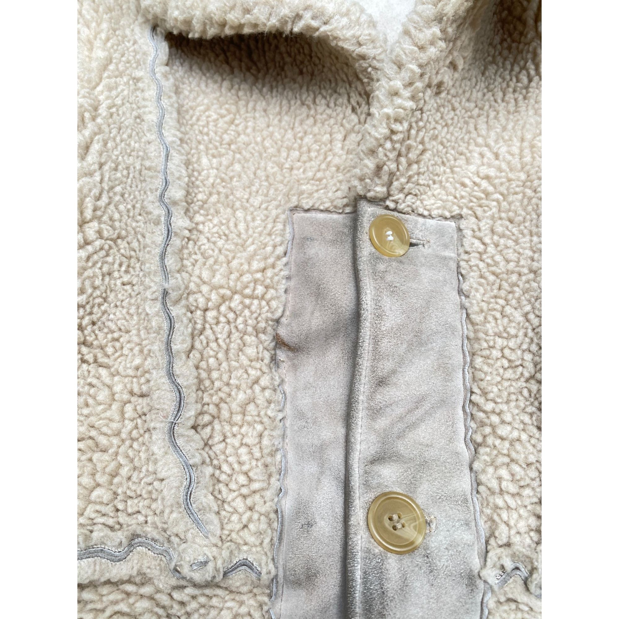 Maison Margiela Reversed Suede Shearling Jacket Size US S / EU 44-46 / 1 - 4 Thumbnail