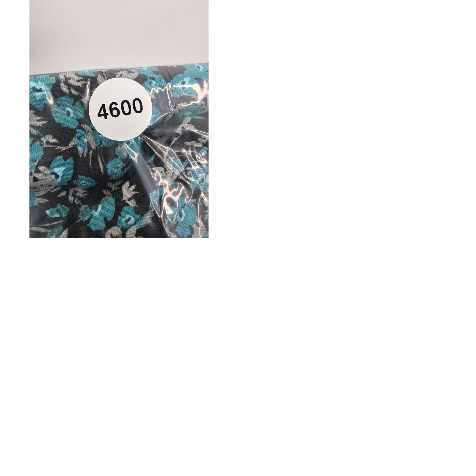 Vintage NWT Ulla Popken Classic Floral Tee Square Neck Short Sleeve Plus Sz 16/18 Turquoise Blue Women's T-Shirt Oeko-Tex Size XXL / US 16-18 / IT 52-54 - 9 Thumbnail