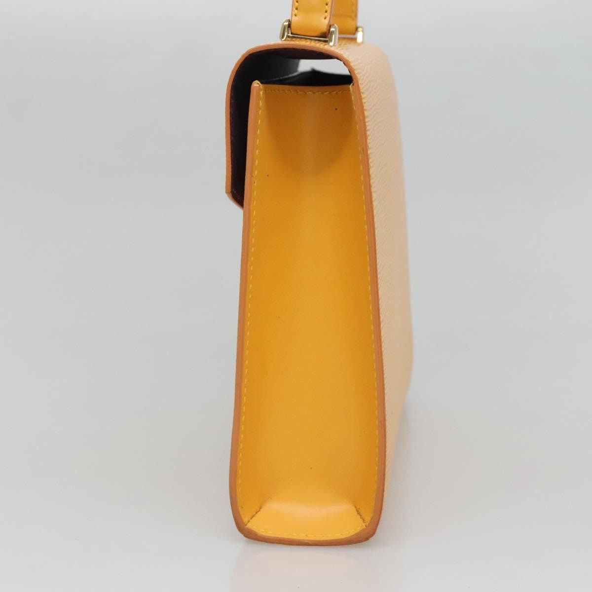 Louis Vuitton LOUIS VUITTON Epi Malesherbes Hand Bag Tassili Yellow Jonne Size ONE SIZE - 4 Thumbnail