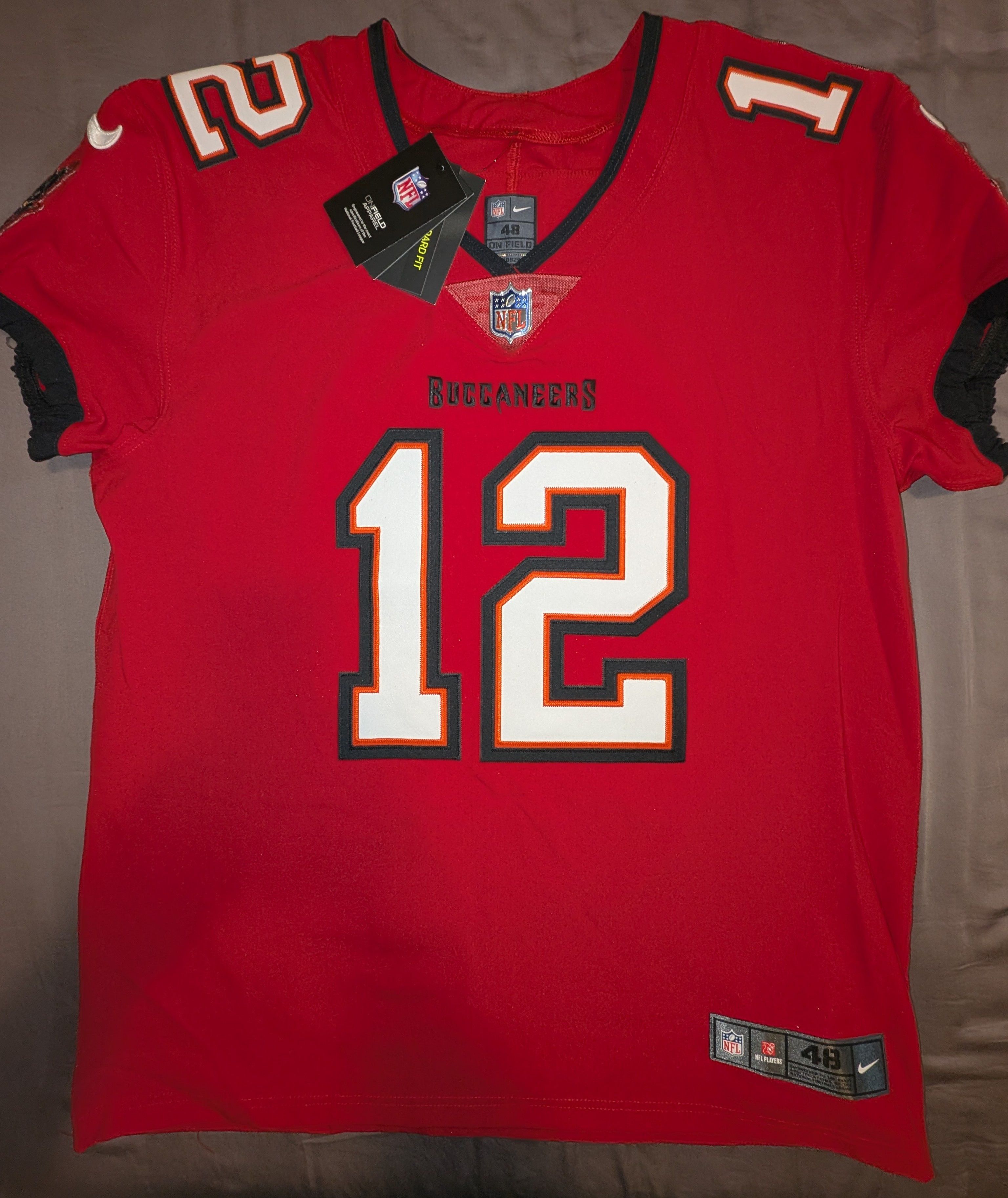 NFL Tampa Bay Buccaneers TOM BRADY Vapor ELITE jersey 48 Size US XL / EU 56 / 4 - 1 Thumbnail
