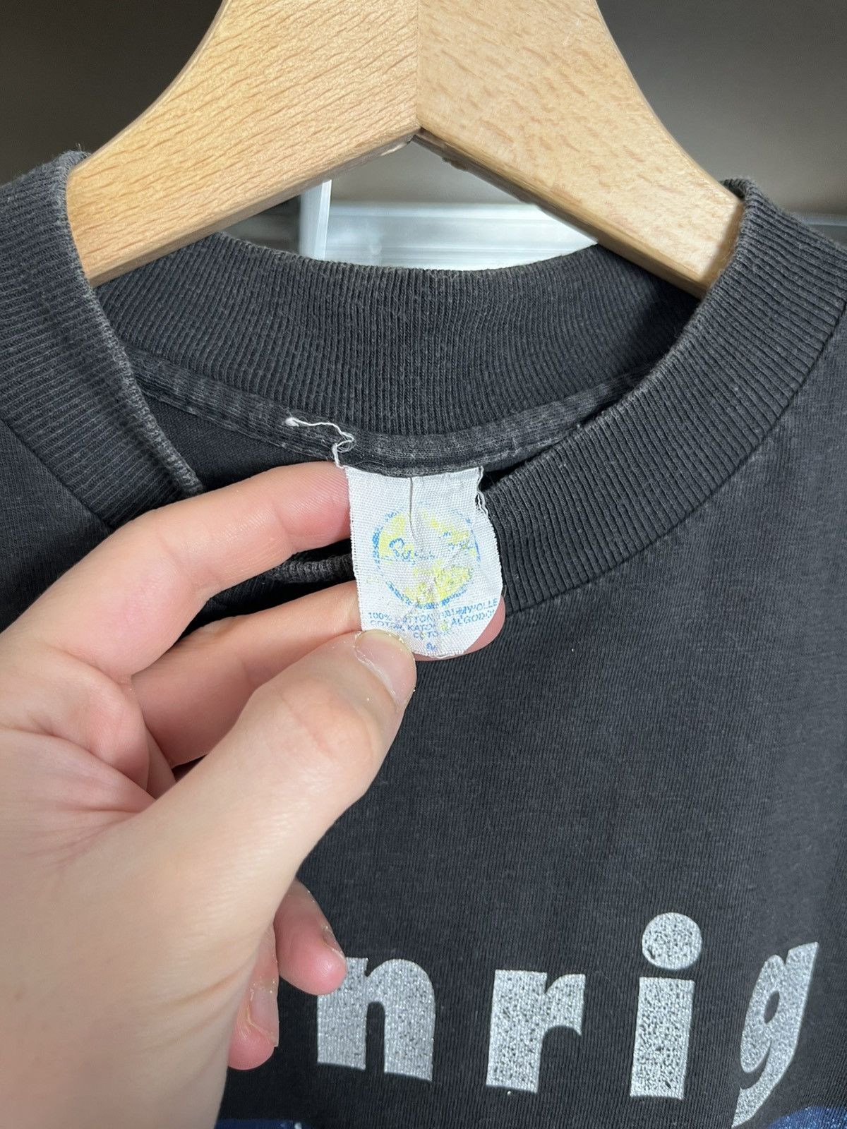 Band Tees × Vintage Vintage Runrig t shirt 1991 Single Stitch Size US M / EU 48-50 / 2 - 5 Thumbnail