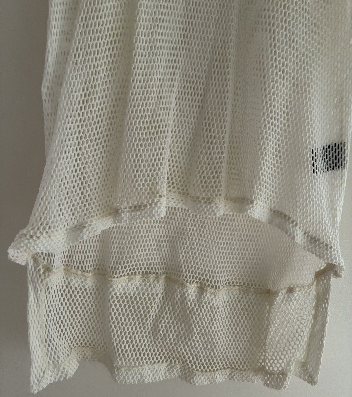 KTZ KTZ White Sleeveless Mesh Top Size US L / EU 52-54 / 3 - 2 Thumbnail