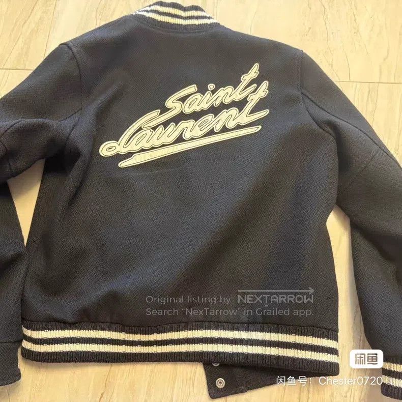Saint Laurent Paris Saint Laurent Paris Baseball Jacket Size US M / EU 48-50 / 2 - 8 Thumbnail