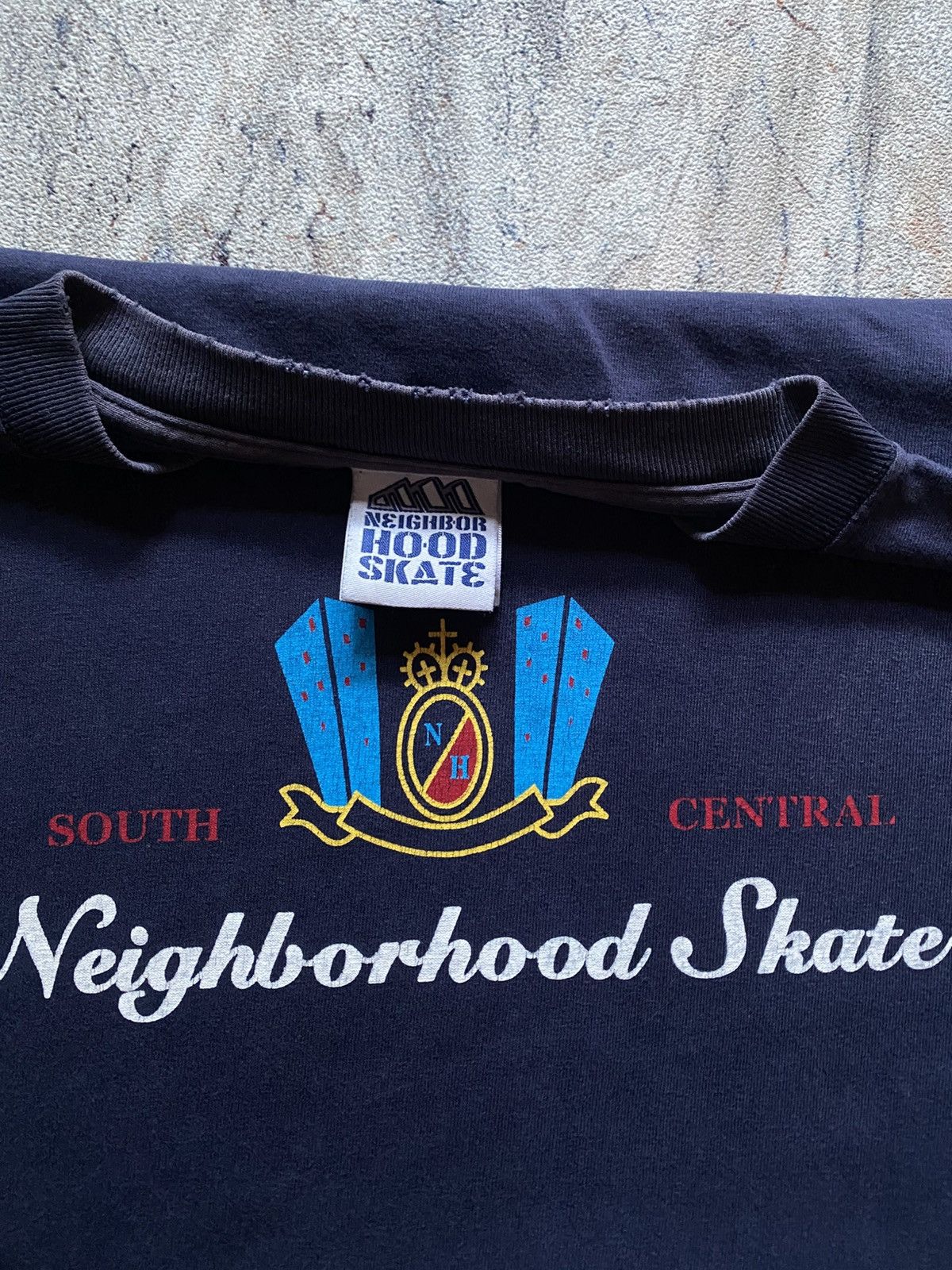 Neighbors Skate Shop 1990s Neighborhood Skate T-shirt. Powell, Fuct, Stussy Size US XL / EU 56 / 4 - 2 Thumbnail