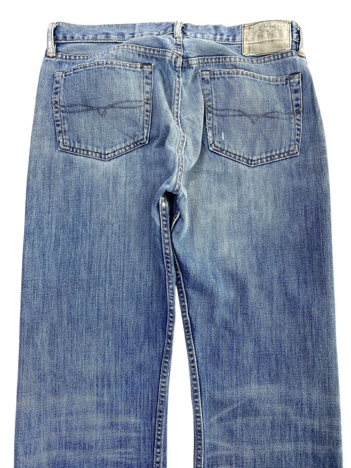 Polo Ralph Lauren Polo Ralph Lauren Acid Blue Wash Style Loose Jeans Size US 34 / EU 50 - 4 Thumbnail