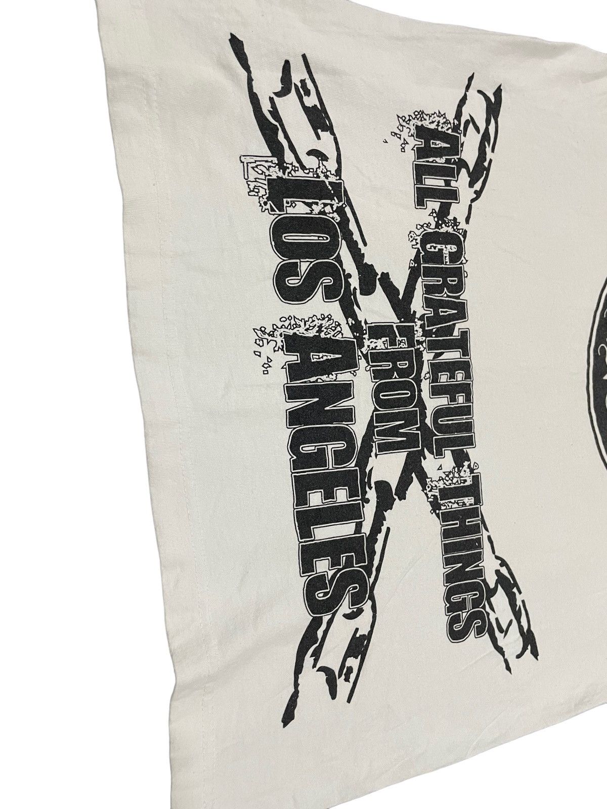 Los Angeles Apparel LDS Grateful Los Angeles Skull Distressed Tee Size US M / EU 48-50 / 2 - 7 Thumbnail