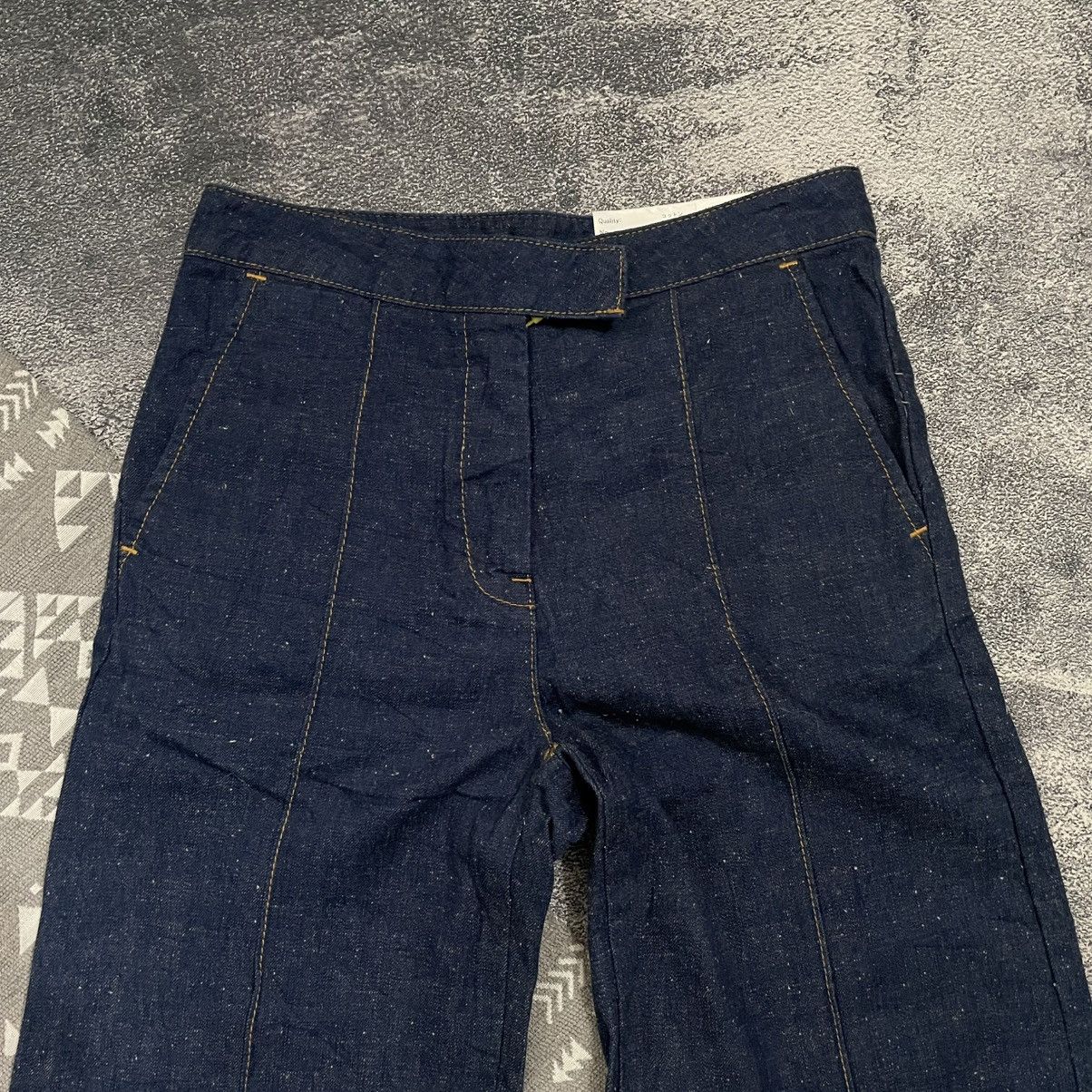 If Six Was Nine 🔥SLY Blue indigo buckle back Flare jeans Size US 28 / EU 44 - 4 Thumbnail