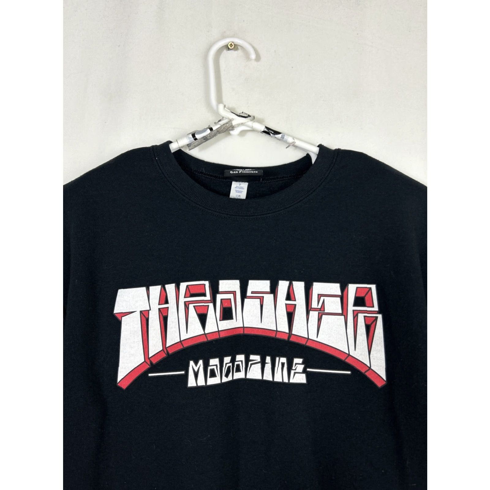 Thrasher Thrasher Mens Small Black Pullover Crewneck Sweatshirt Graffiti Style Size US S / EU 44-46 / 1 - 3 Thumbnail