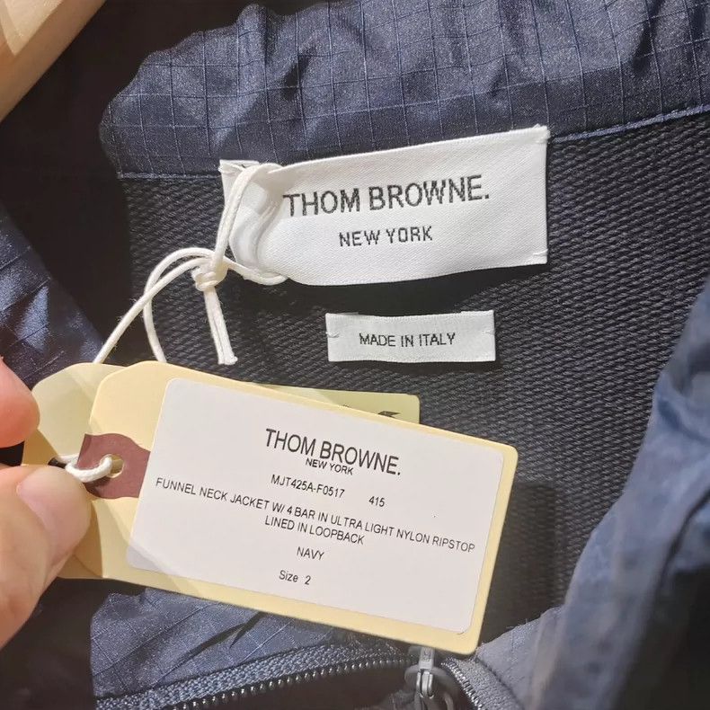 Thom Browne Thom Browne Nylon jacket Size US M / EU 48-50 / 2 - 5 Thumbnail