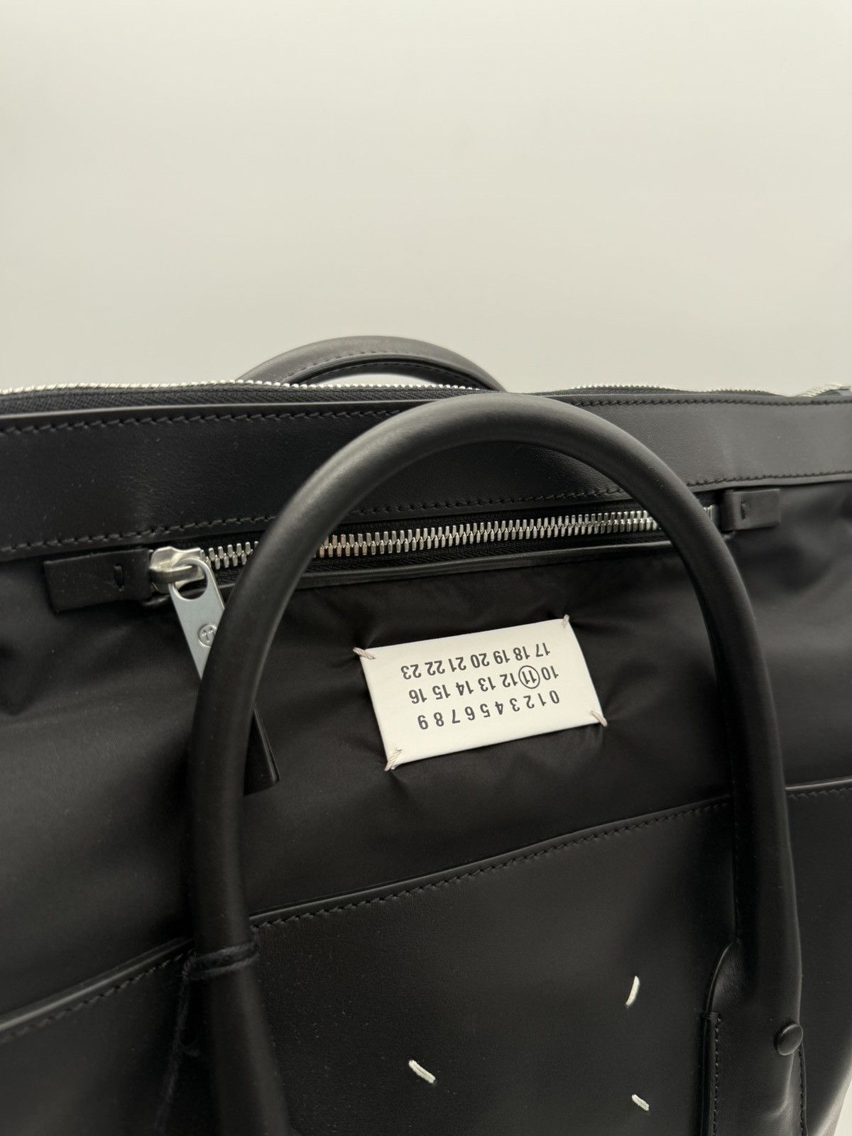 Maison Margiela Maison Margiela Leather Tote Backpack Black Line 11 Bag Size ONE SIZE - 2 Thumbnail
