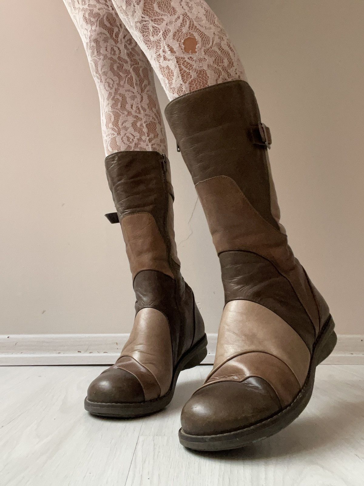 Vintage Beta leather boots Size US 6 / IT 36 - 2 Thumbnail