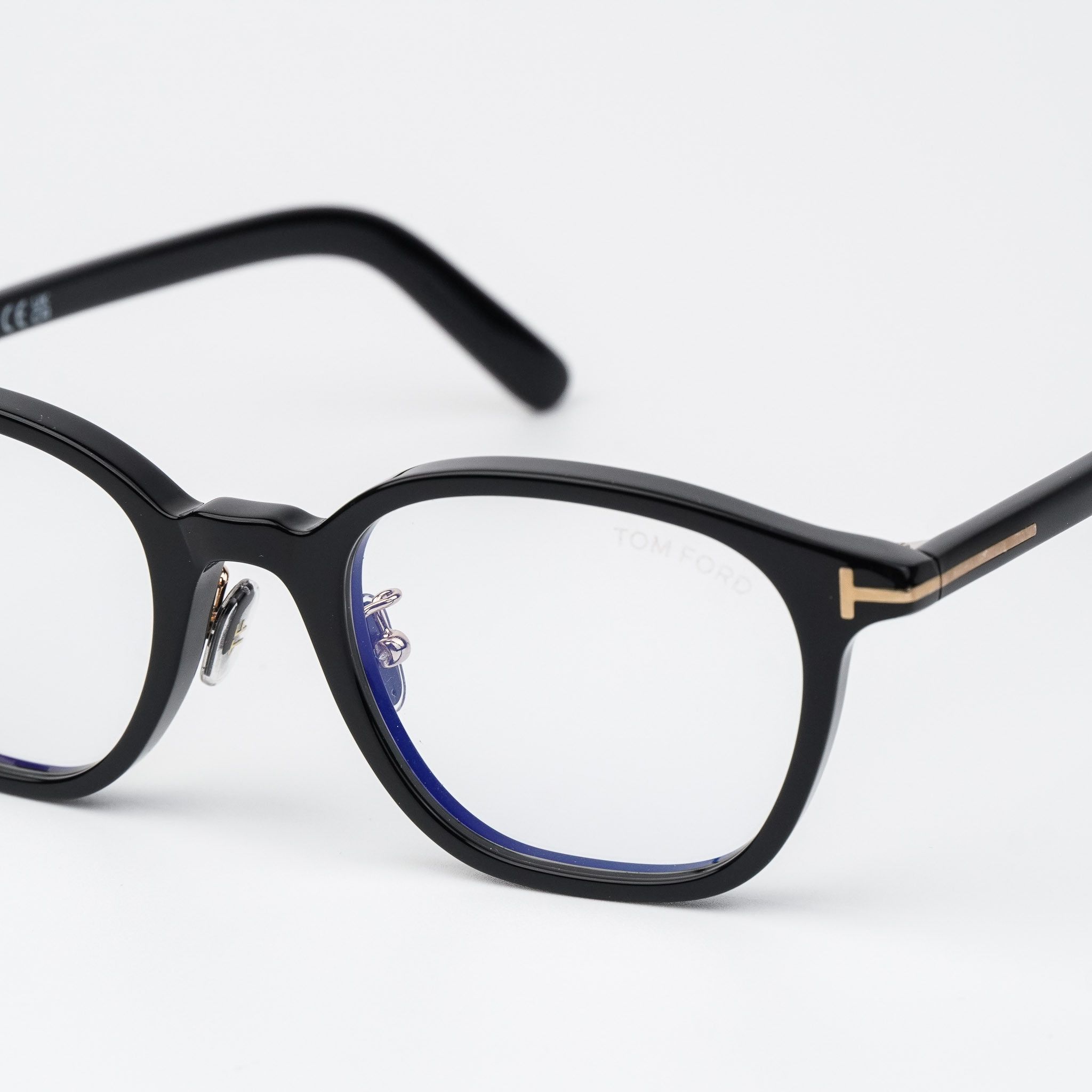 Tom Ford Tom Ford Men Eyeglasses Square FT5858-D-B 001 NEW AUTHENTIC Size ONE SIZE - 6 Thumbnail