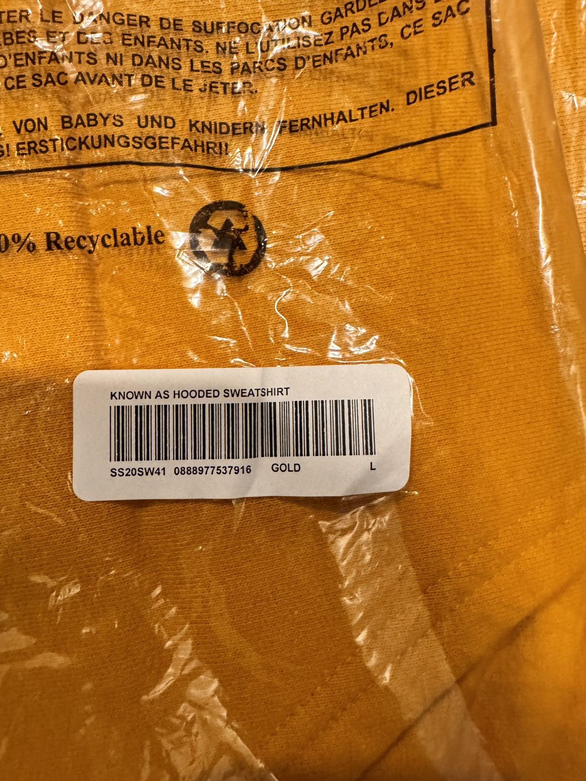 Supreme Supreme Known As Hooded Sweatshirt Size US L / EU 52-54 / 3 - 4 Thumbnail