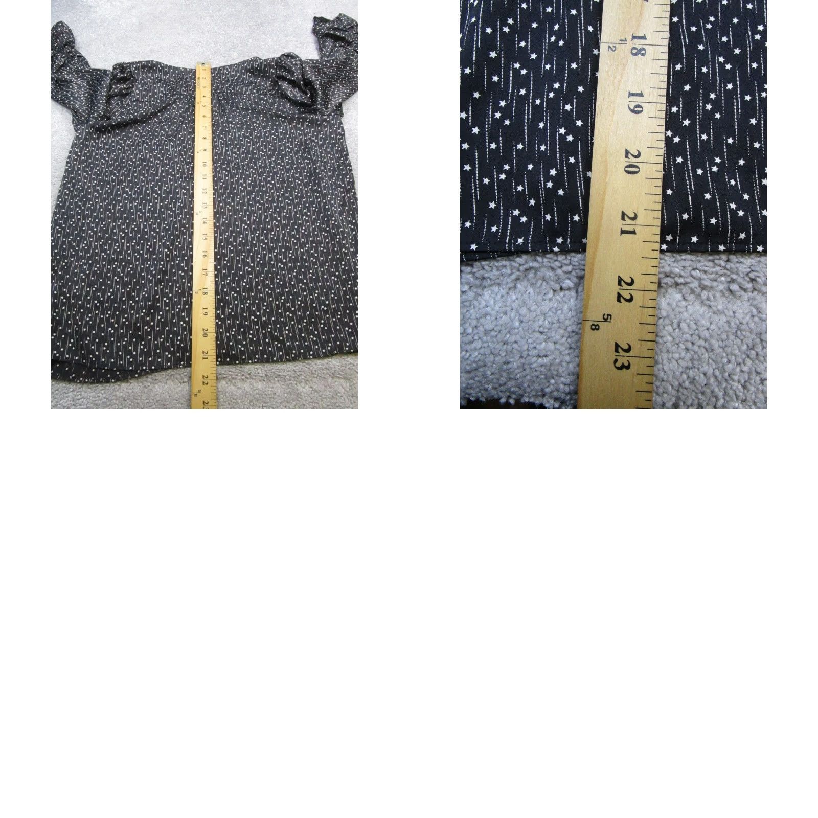 Joie JOIE Shirt Womens 2XS Black White Polka Dot Puff Sleeve Round Neck Pullover Blouse Casual Regular Spring Summer Fall Womens Size XXS / US 00 / IT 34 - 8 Thumbnail