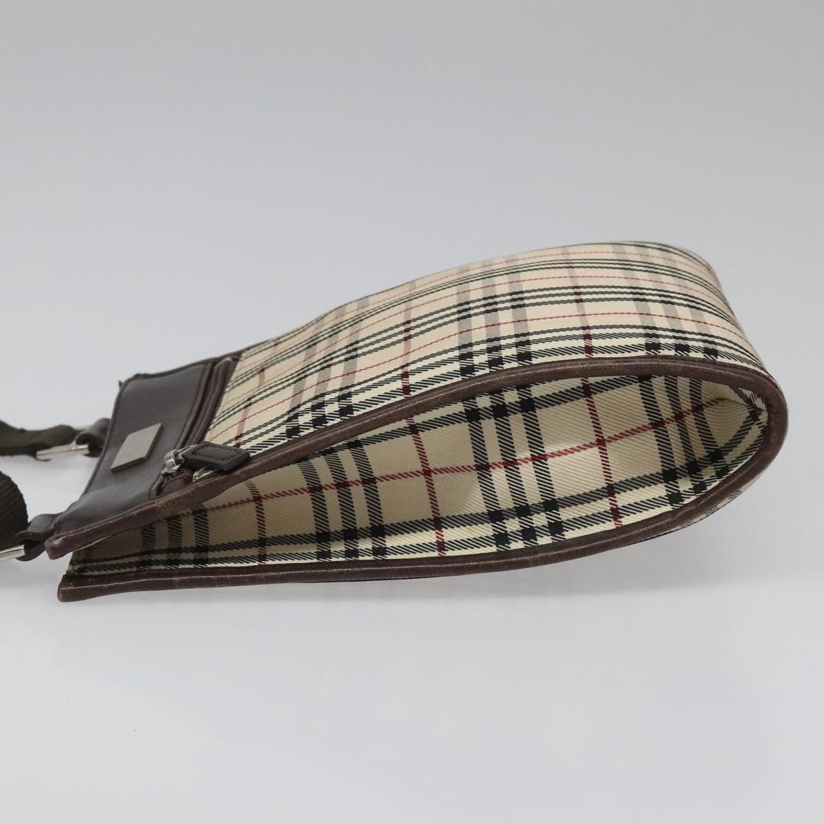Burberry Burberry Nova Check Shoulder Bag Canvas Beige Size ONE SIZE - 4 Thumbnail