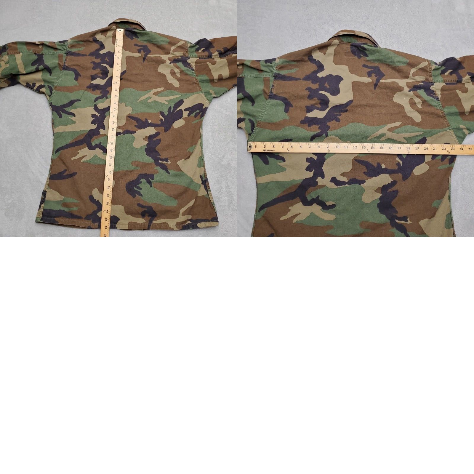 Industrie VINTAGE Woodland Camo Shirt Mens M REG Camooflage Military Army Casual All Seasons EA Industries Mens Shirt Size US M / EU 48-50 / 2 - 8 Thumbnail