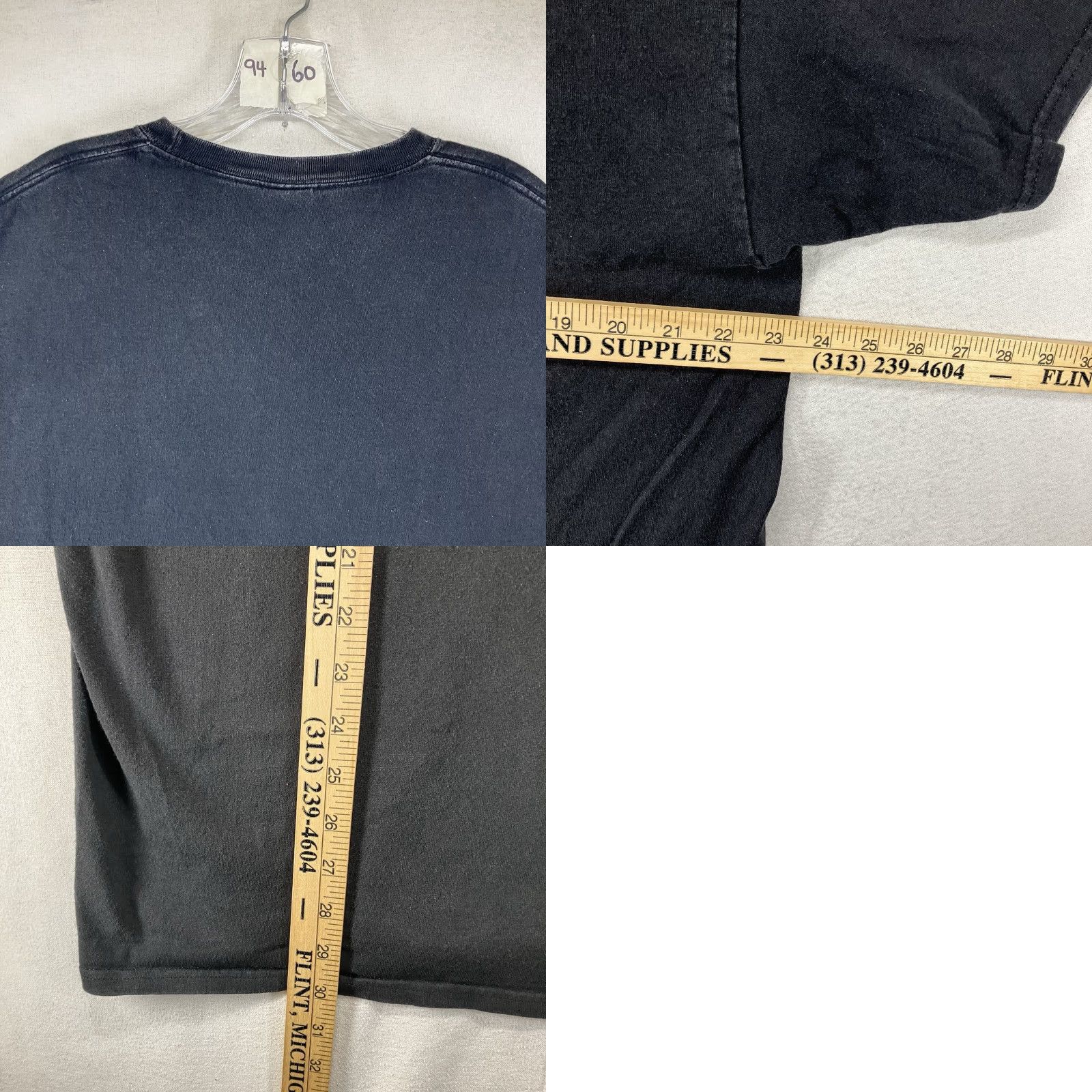 Vintage VINTAGE Lucky 13 T-Shirt Mens Oversized Black Cotton Crew Neck Short Sleeve Skull Logo Graphic Print 90s Biker Rock Punk Retro 2000s Size US L / EU 52-54 / 3 - 10 Thumbnail