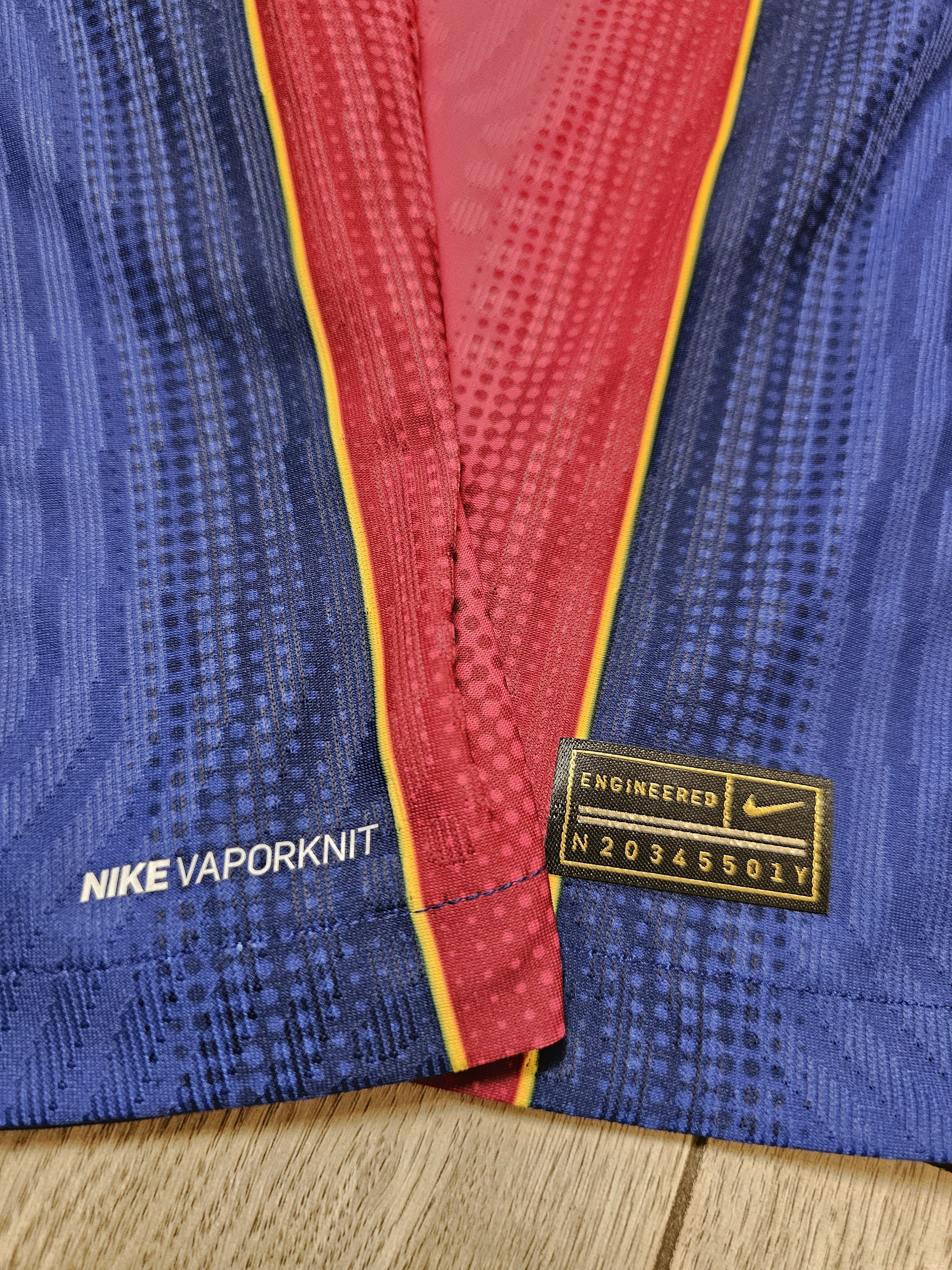 All Sport × Nike BARCELONA 2020 2021 PLAYER ISSUE FOOTBALL LONG SOCCER JERSEY Size US M / EU 48-50 / 2 - 8 Thumbnail