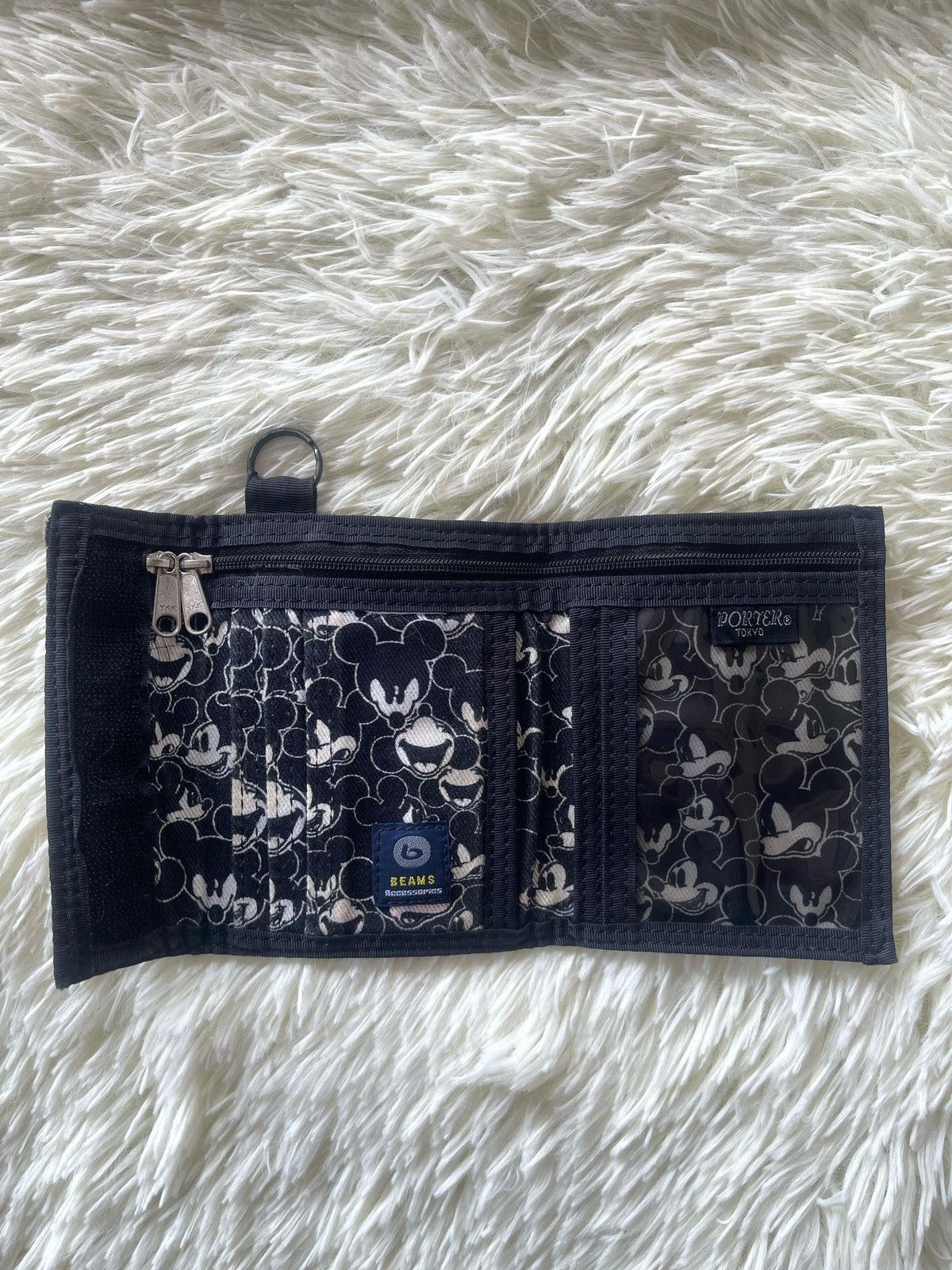 Beams Plus × Disney × Porter Porter x Beams x Disney Collaboration Wallet Size ONE SIZE - 14 Thumbnail