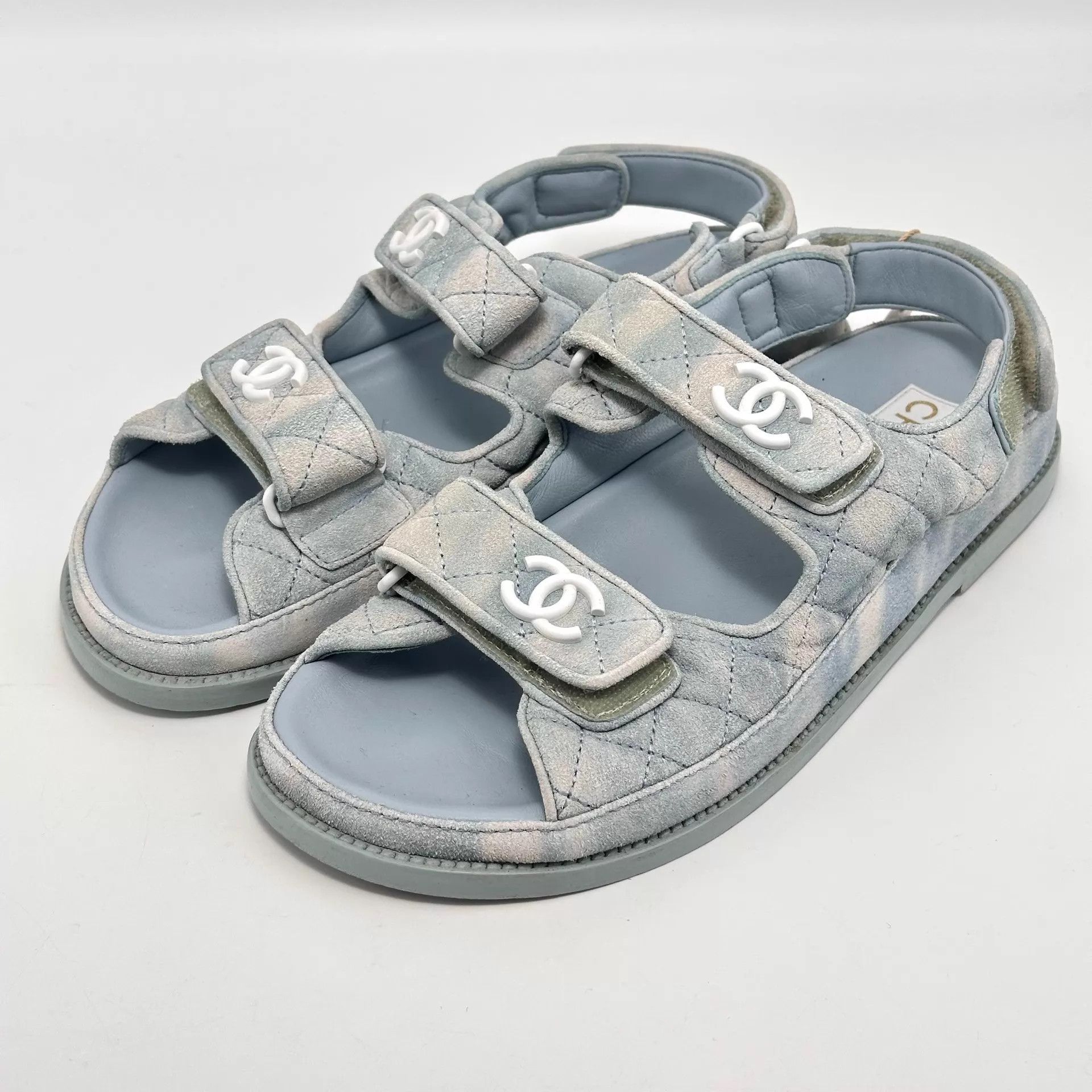 Chanel CHANEL Velcro Sandal 39 Size US 8.5 / IT 38.5 - 6 Thumbnail