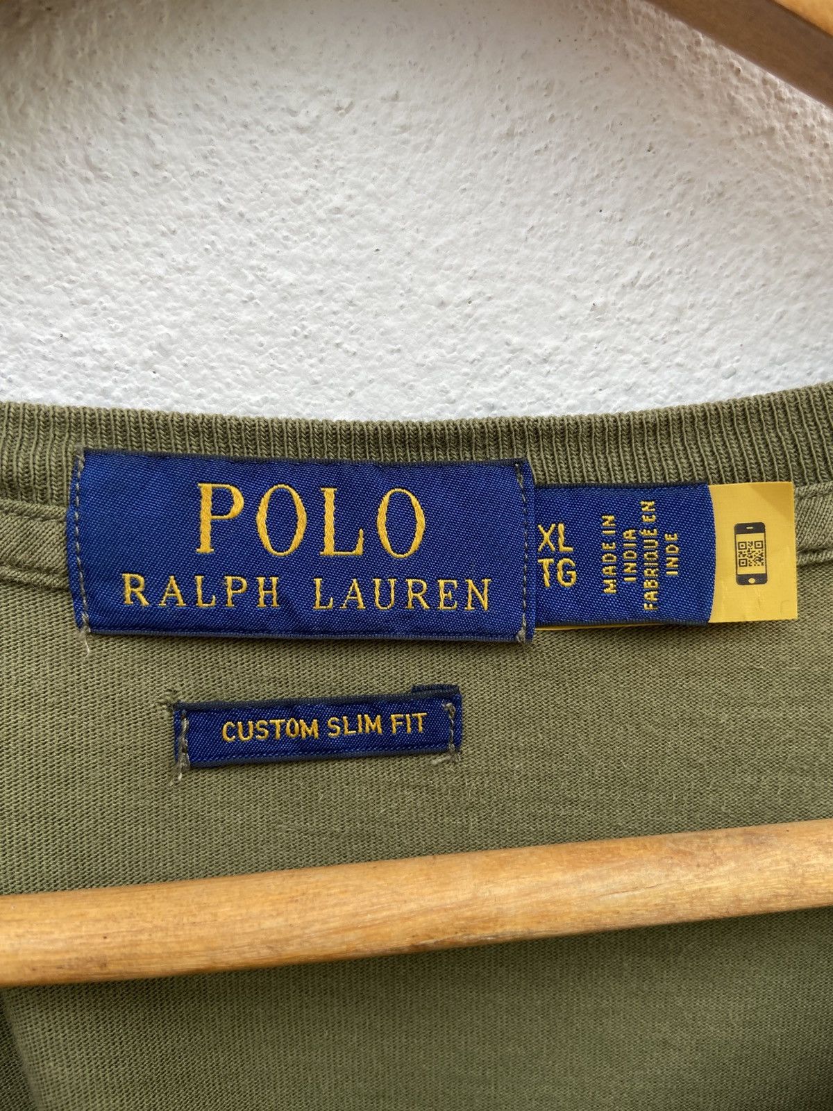Polo Ralph Lauren 🔥 Polo Ralph Lauren t shirt spell out faded green Size US L / EU 52-54 / 3 - 4 Thumbnail