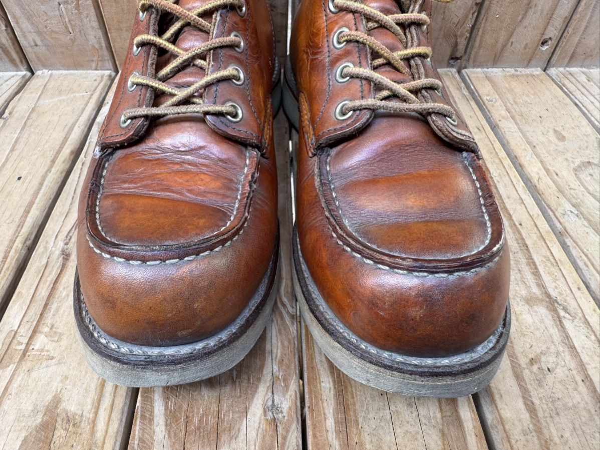 Red Wing Red wing 875 Moc Toe brown leather boots US 8.5 D UK 7.5 Size US 8.5 / EU 41-42 - 4 Thumbnail