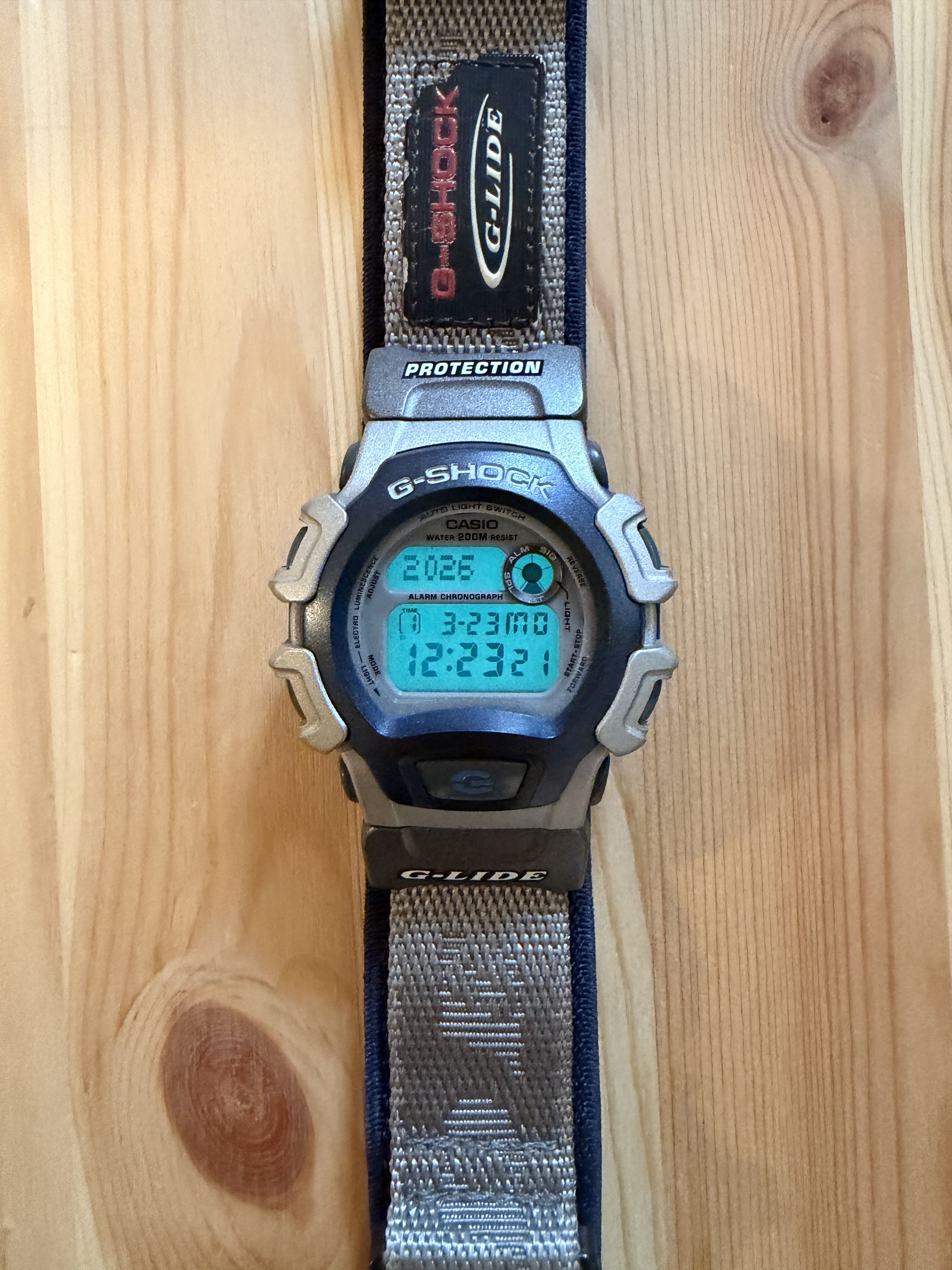 G Shock Vintage 1990's Casio G-Shock G-Lide Watch Size ONE SIZE - 6 Thumbnail