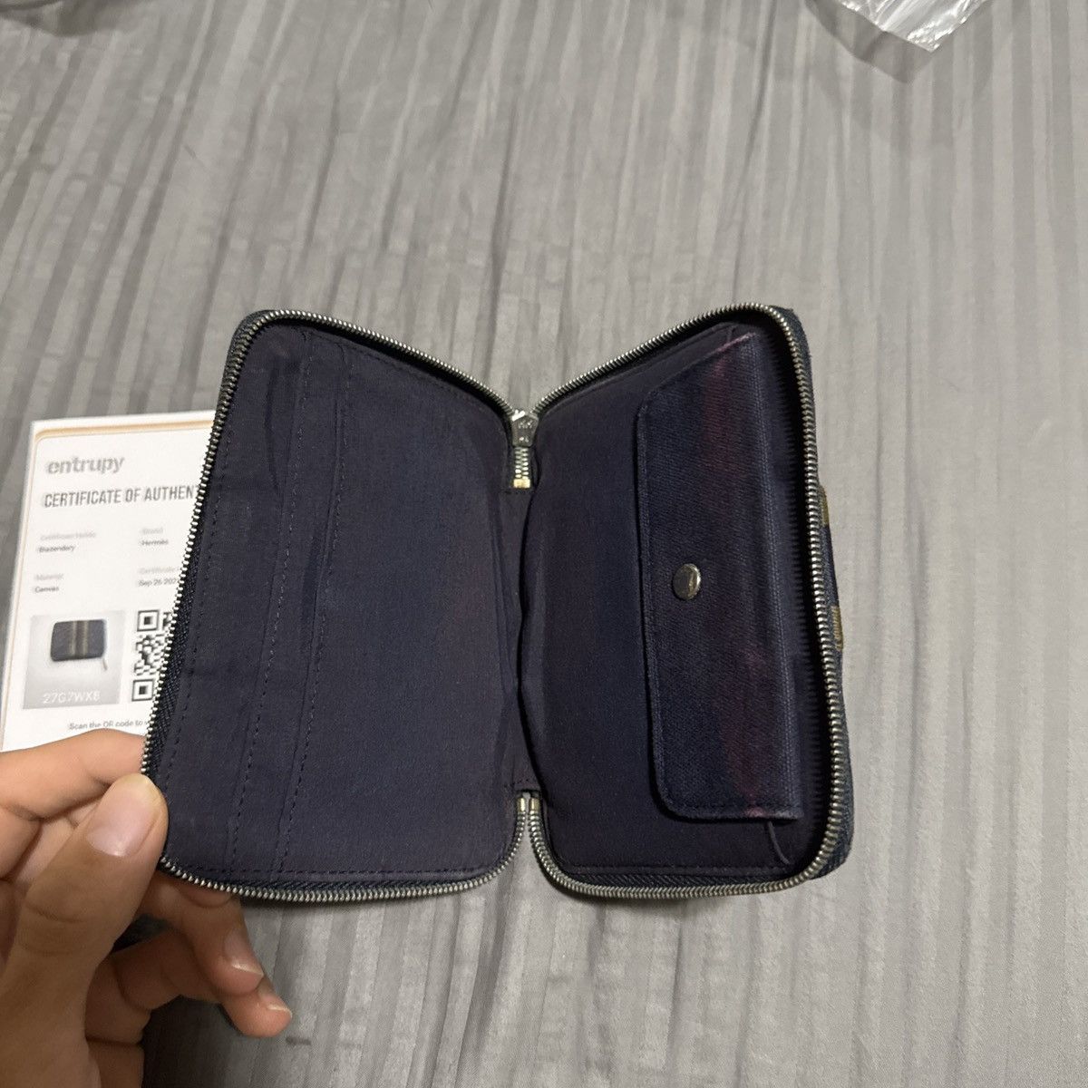 Hermes Hermes waller bifold Size ONE SIZE - 13 Thumbnail