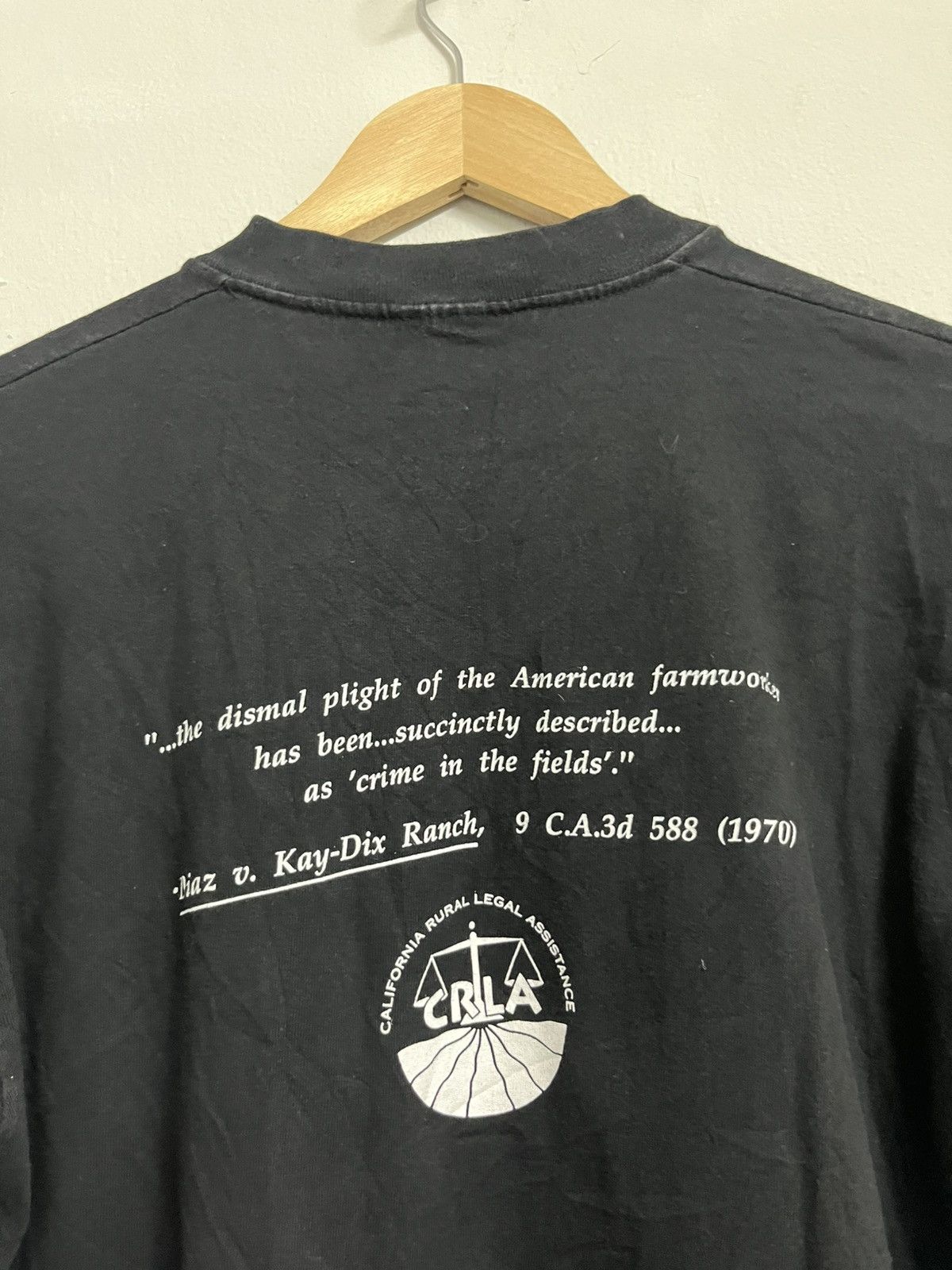 Rap Tees 💥VINTAGE Legal Assistance BLACK HISTORY CALIFORNIA LABOUR Size US L / EU 52-54 / 3 - 12 Thumbnail