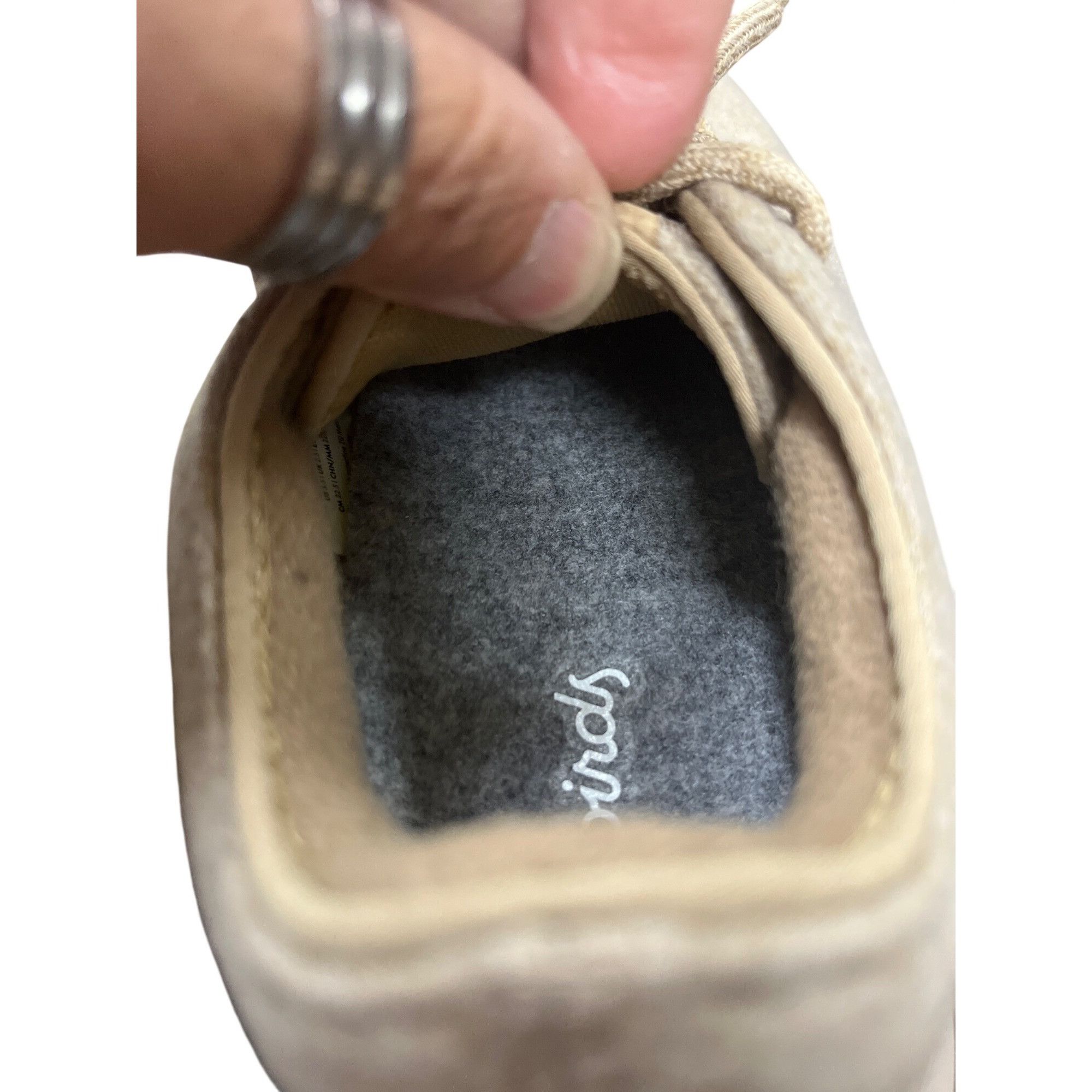 Allbirds Allbirds Tree Runners wms beige wool running walking sneaker Size US 5.5 / IT 35.5 - 8 Thumbnail