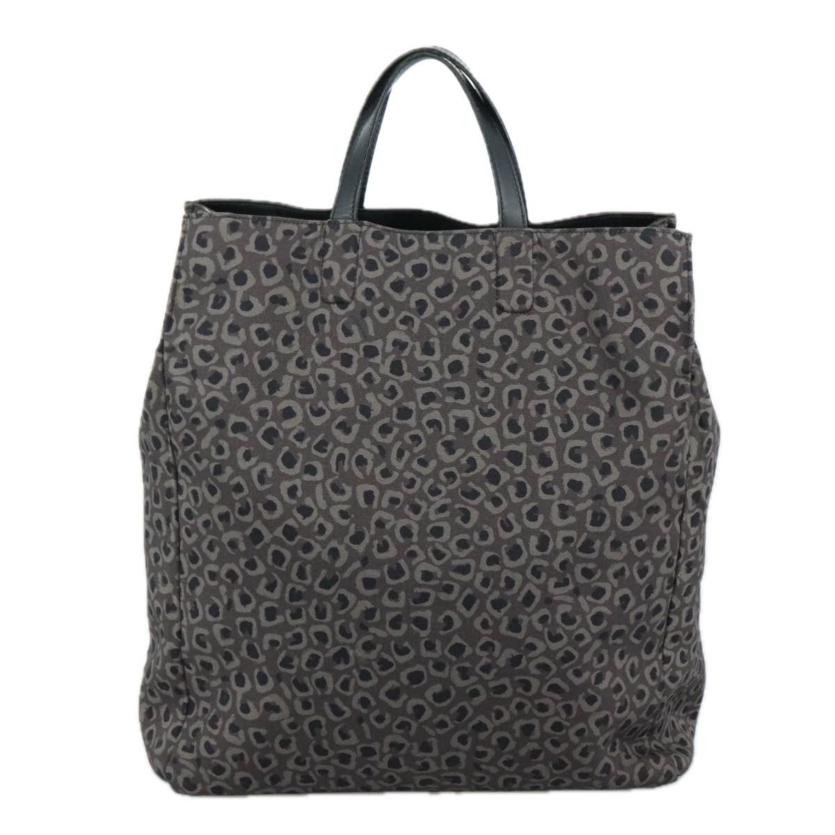 Gucci GUCCI Tote Bag Canvas Black Size ONE SIZE - 3 Thumbnail