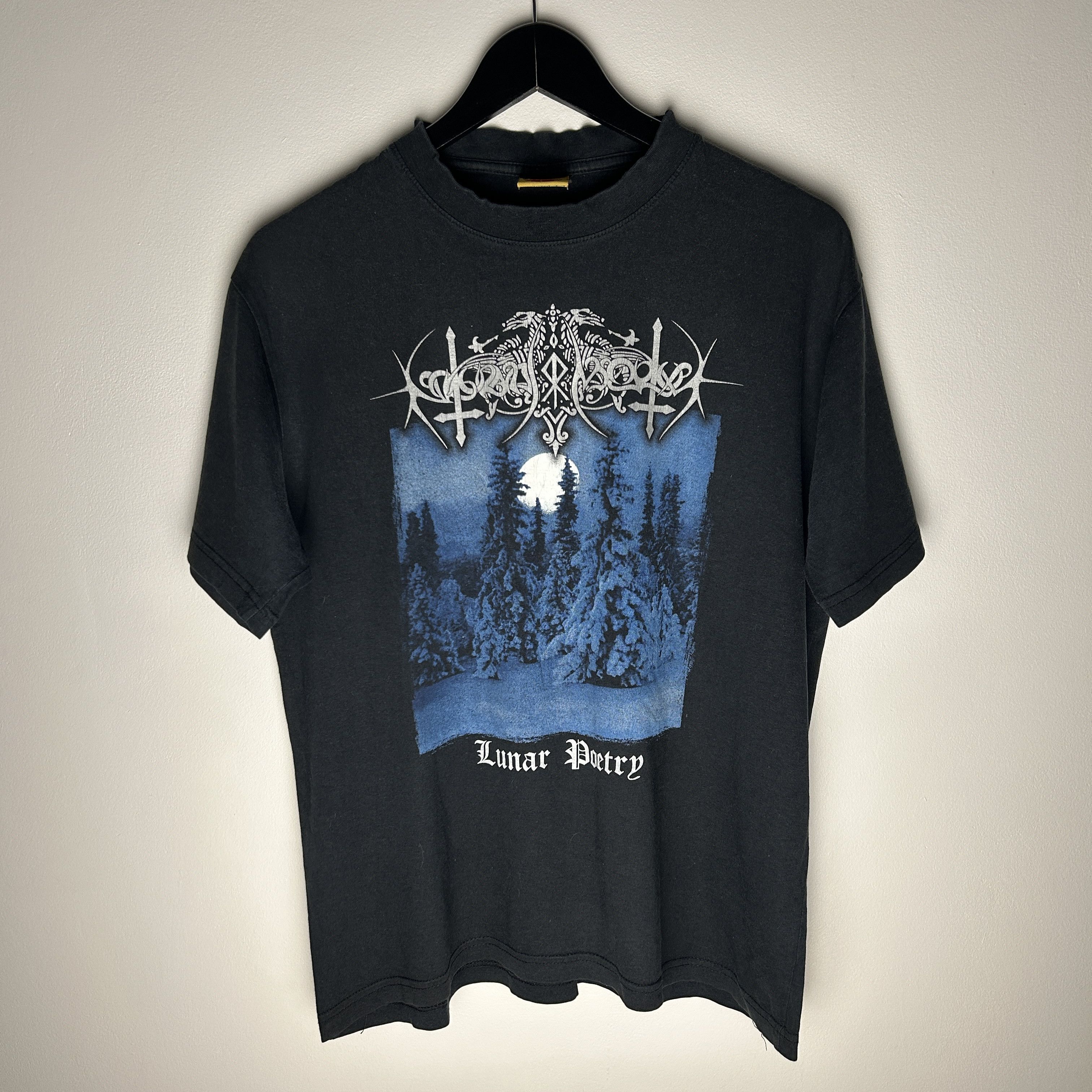 Vintage Nokturnal Mortum Lunar Poetry 90’s Band T-shirt