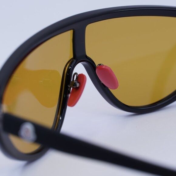 Moncler 🕶️ New Moncler ML0239 01E Black/Brown Sunglasses Size ONE SIZE - 9 Thumbnail