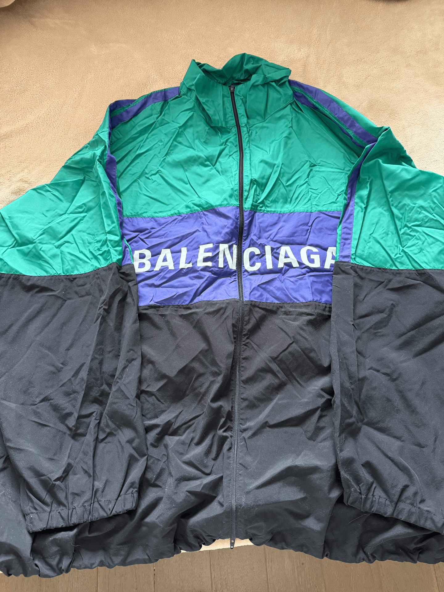 Balenciaga balenciaga color block sports jacket Size US L / EU 52-54 / 3 - 1 Thumbnail