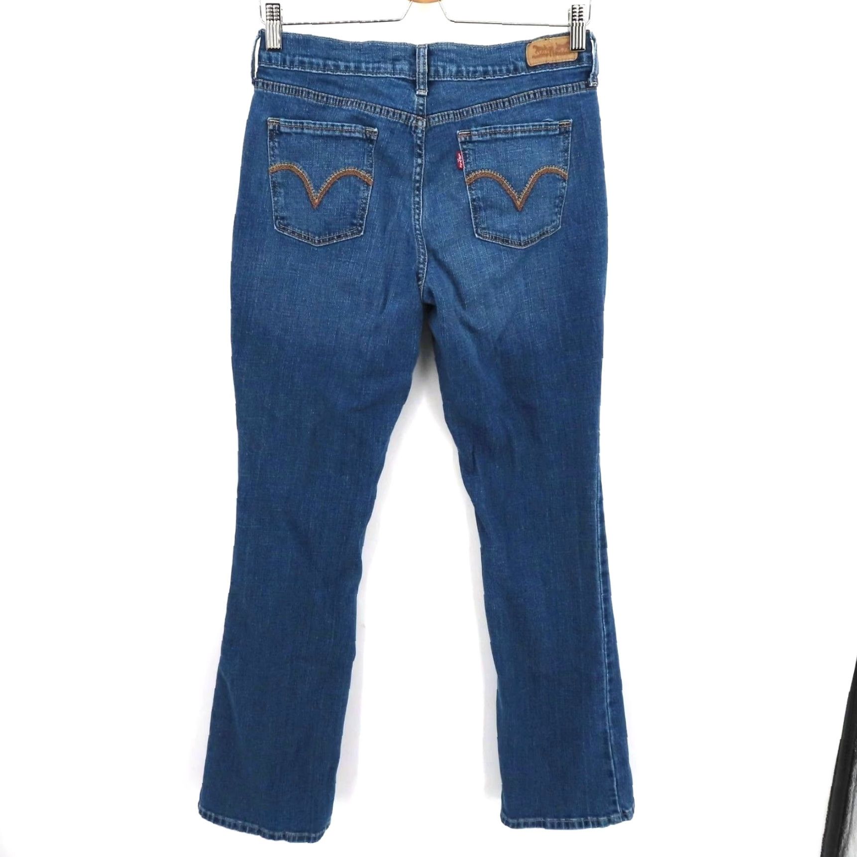 Levi's Levi's Jeans Women 4 Regular 515 Bootcut Blue Denim 5-Pocket Pockets Cotton Blend W27 L32 Pant Size 27" / US 4 / IT 40 - 5 Thumbnail