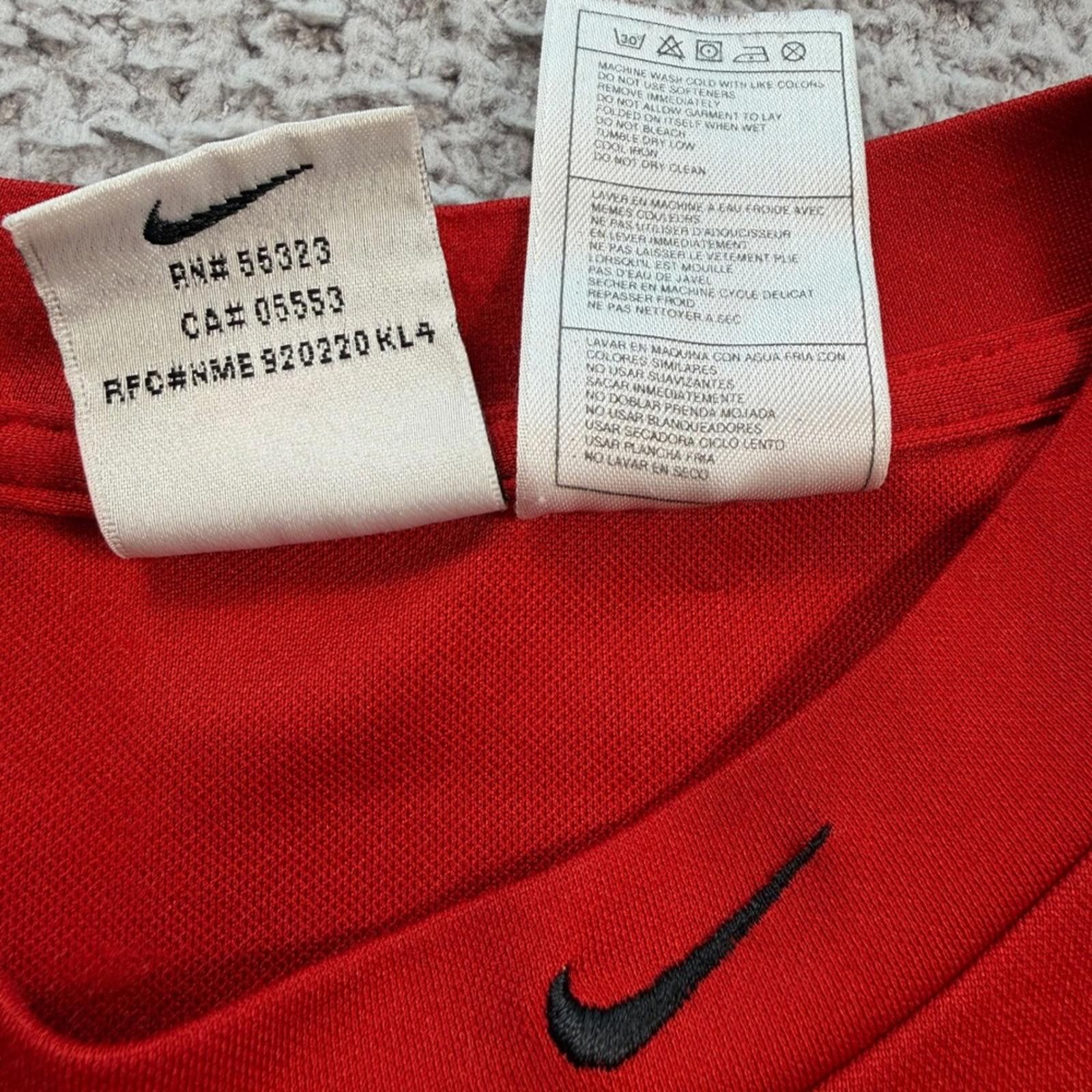 Nike Vintage Nike ACG Long Sleeve Shirt Red Black Mens Large 90s Size US L / EU 52-54 / 3 - 5 Thumbnail
