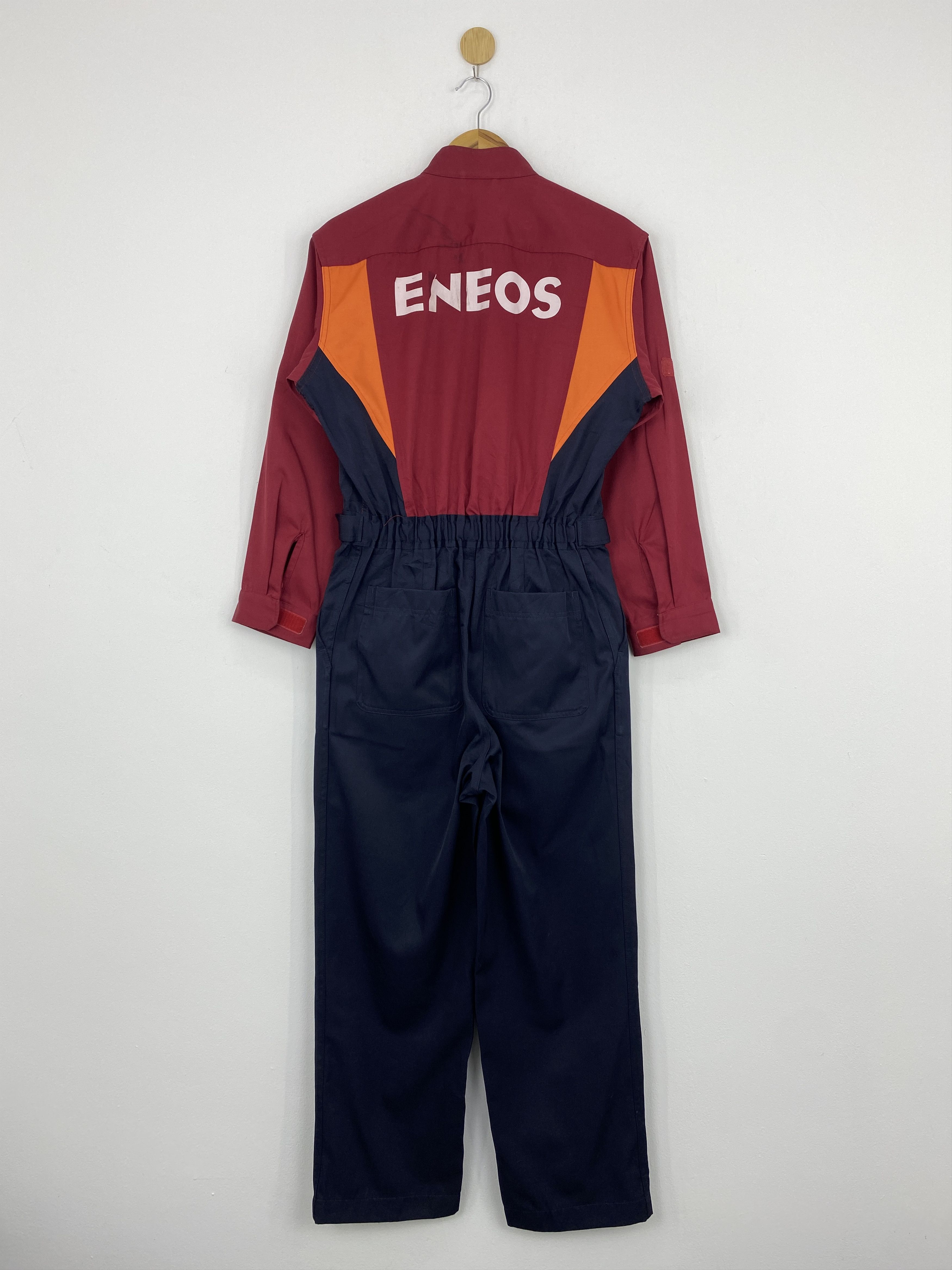 Japanese Brand Vintage Eneos Initial D Movie Mechanic Coverall J1846 Size US M / EU 48-50 / 2 - 3 Thumbnail