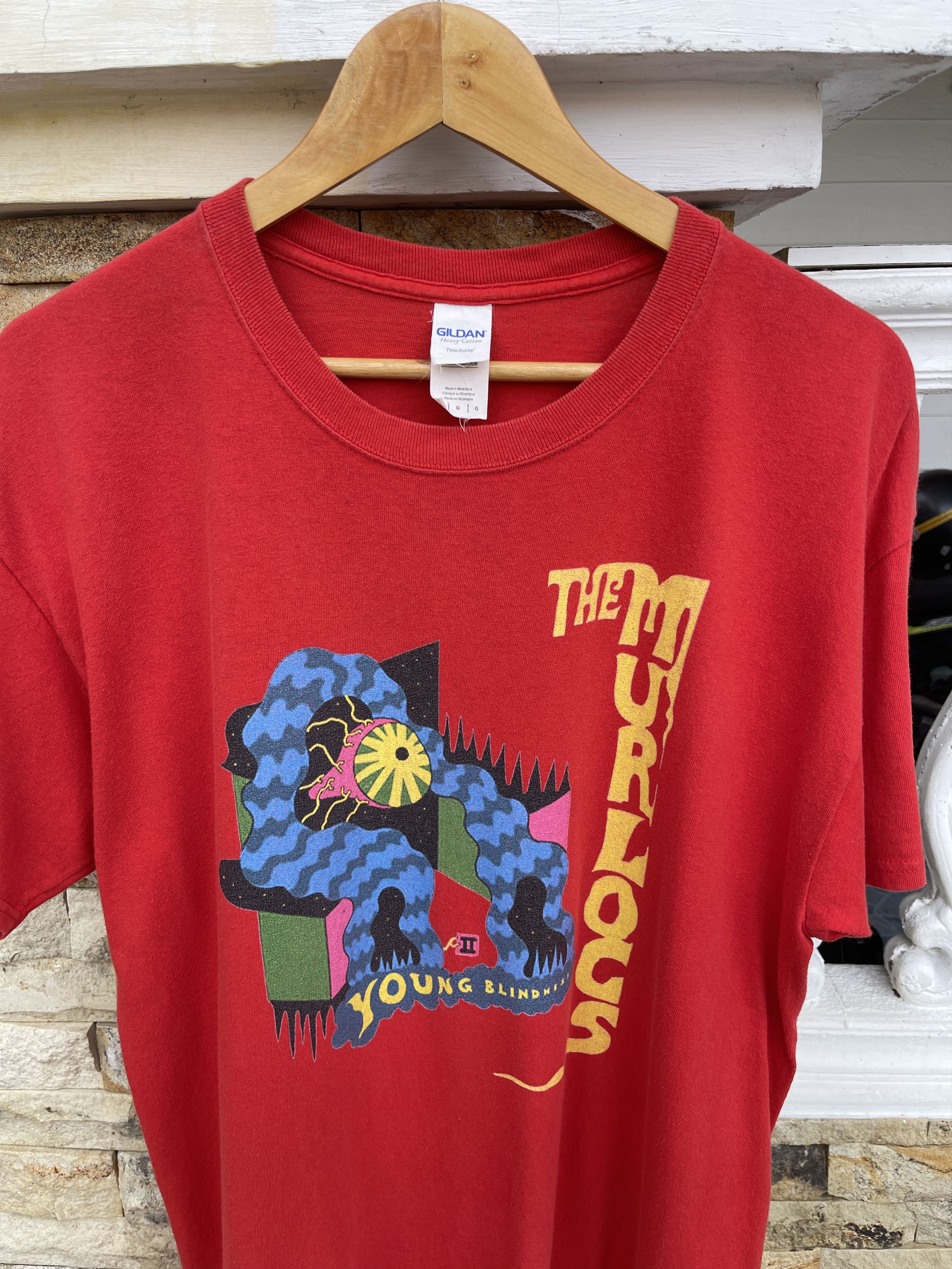 Band Tees Last Drop🔥Rare🔥Vtg The Murlocs Young Blindness Band T-Shirt Size US L / EU 52-54 / 3 - 1 Thumbnail