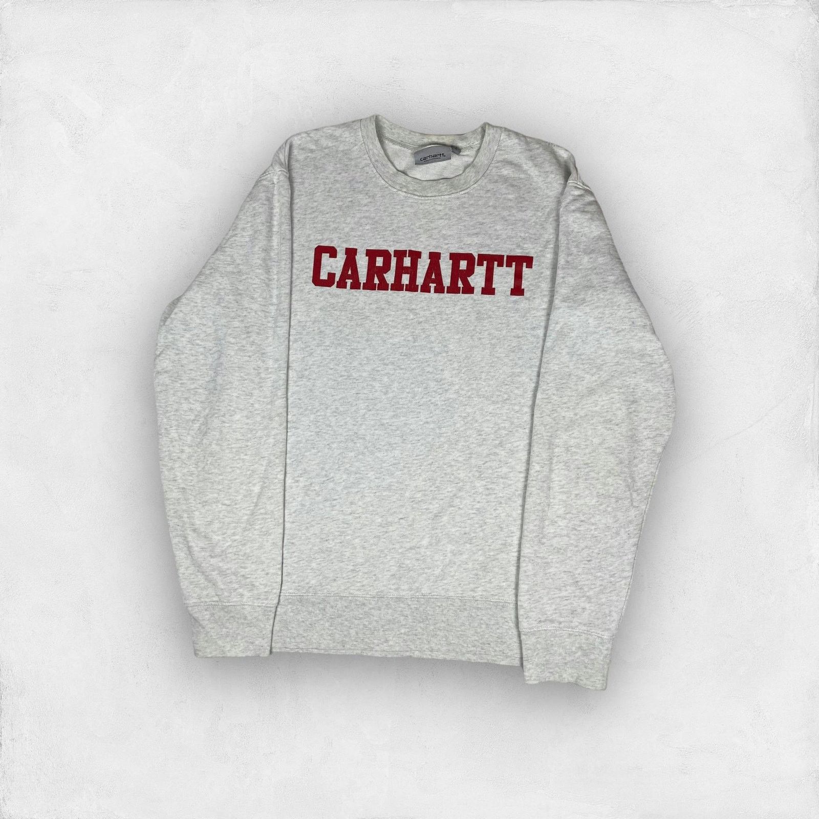 Carhartt Carhartt Men's Heather Gray Cotton College Sweatshirt Large Size US L / EU 52-54 / 3 - 1 Thumbnail