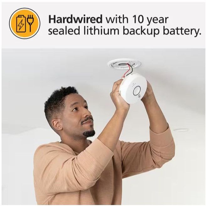 Designer Kidde Smart Wired Smoke Carbon Monoxide Detector Air Quality Size ONE SIZE - 8 Thumbnail