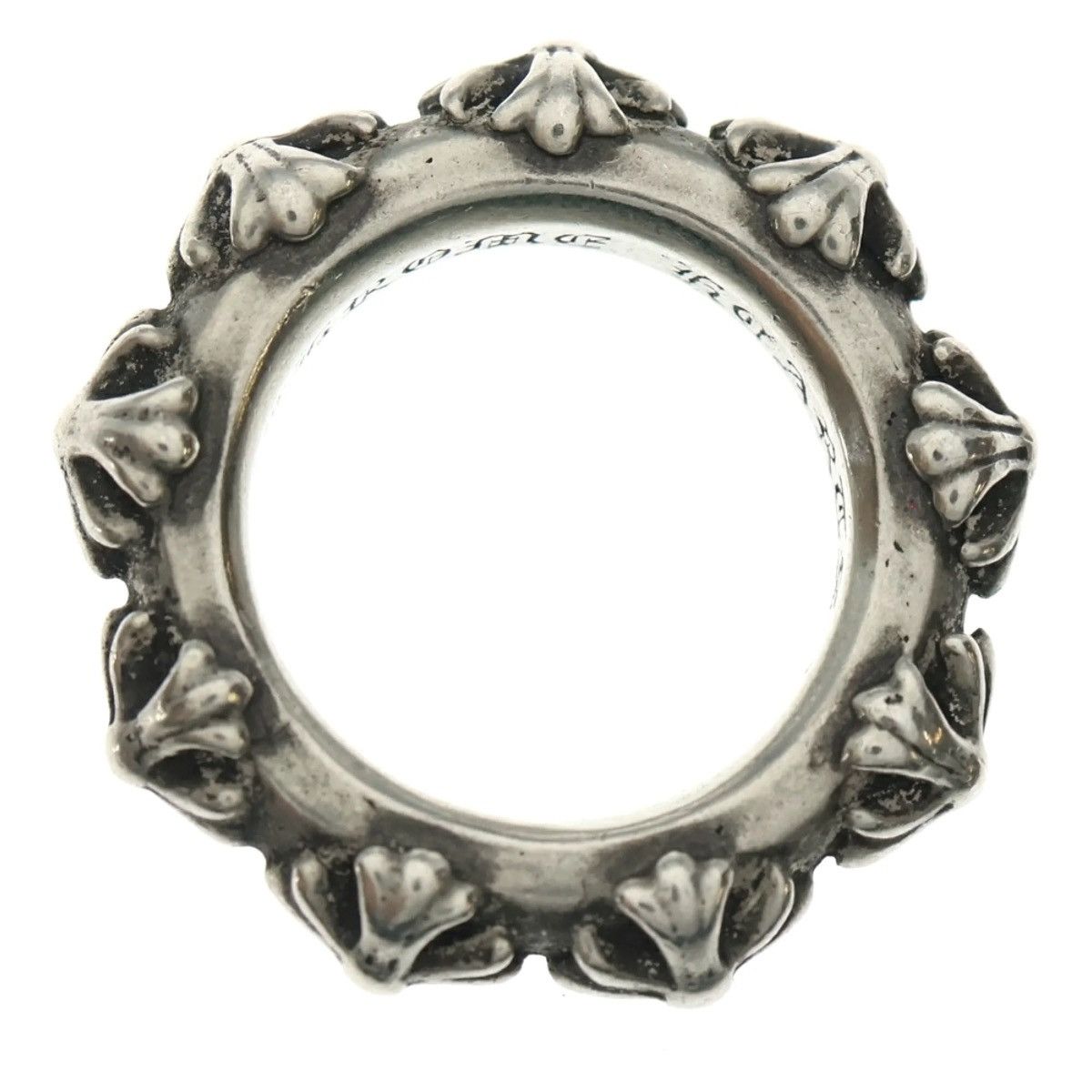 Chrome Hearts US8.5 Chrome Hearts Cross Band Ring 17 Size ONE SIZE - 6 Thumbnail