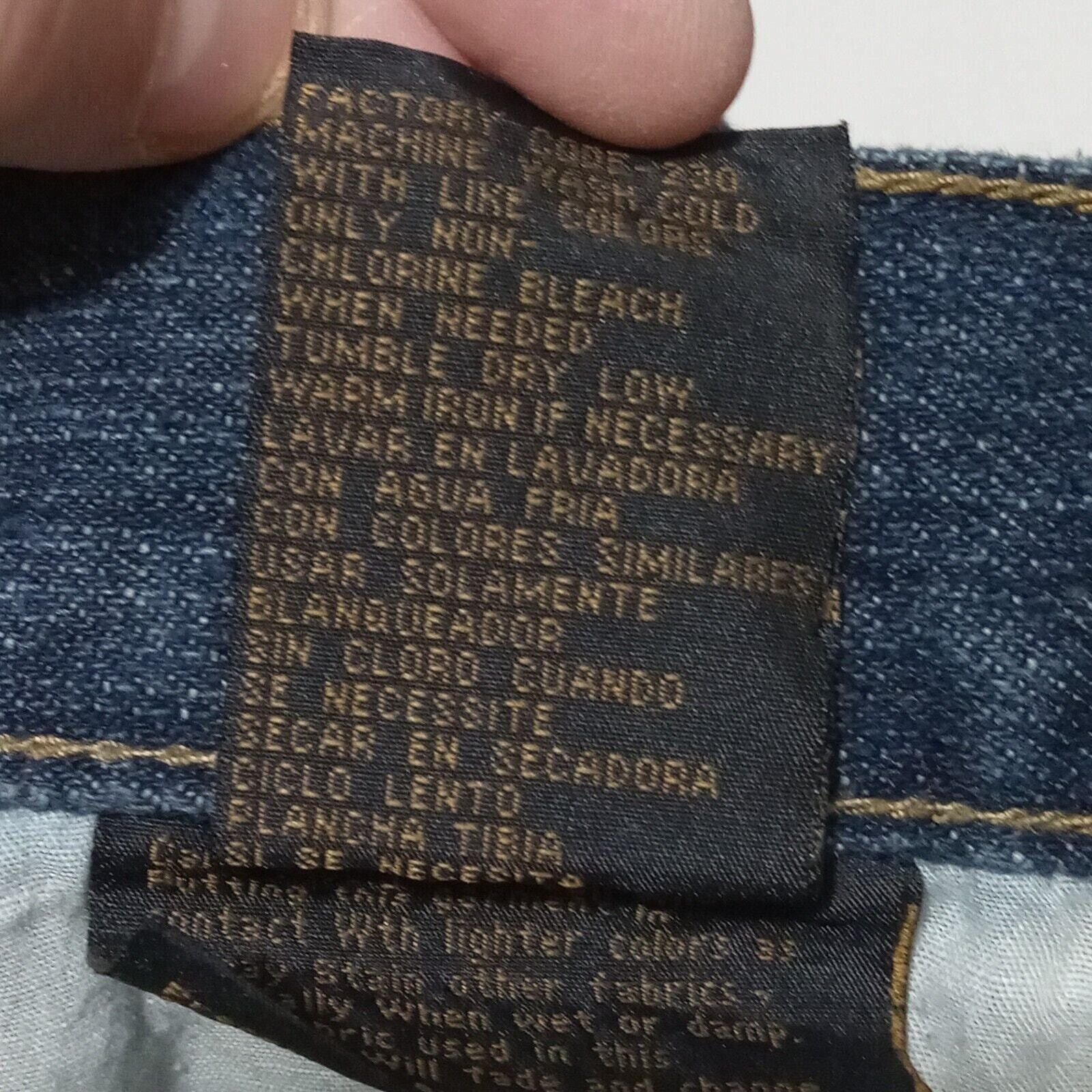 & Other Stories Plugg Jeans 34 X 32 Men's Western Wear Vintage 83 Denim Size US 34 / EU 50 - 8 Thumbnail